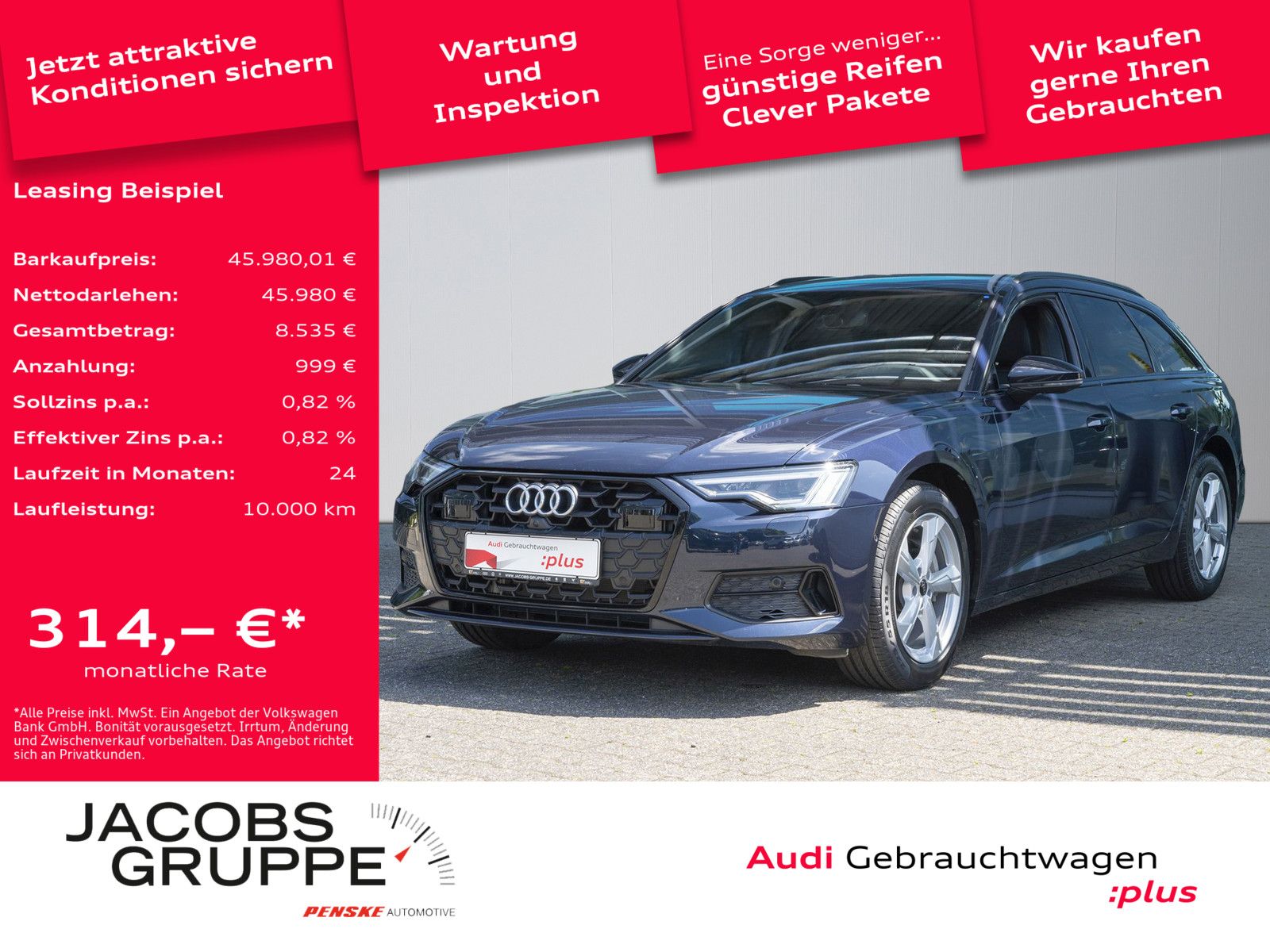 Audi A6 Avant 40 TDI advanced - Samsaru's Car Outlet