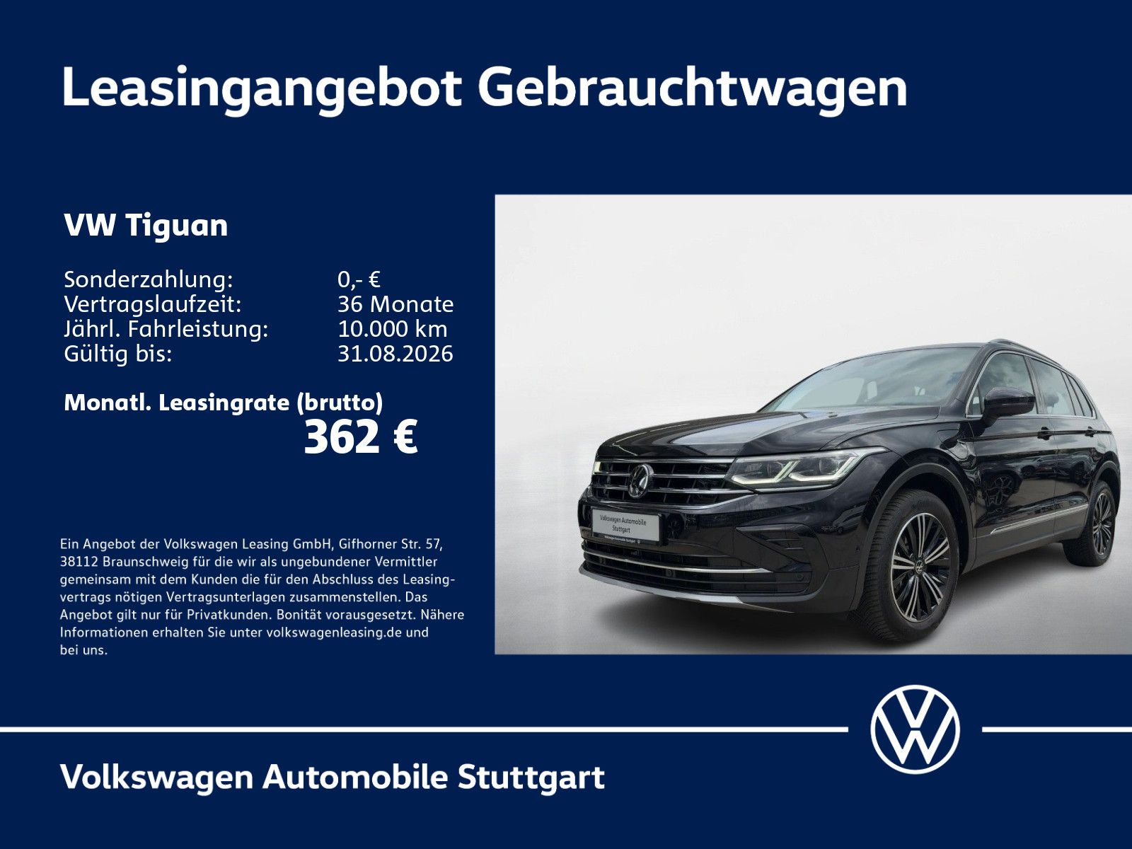 Volkswagen Tiguan Elegance 1.4 TSI eHybrid DSG Navi Kamera 