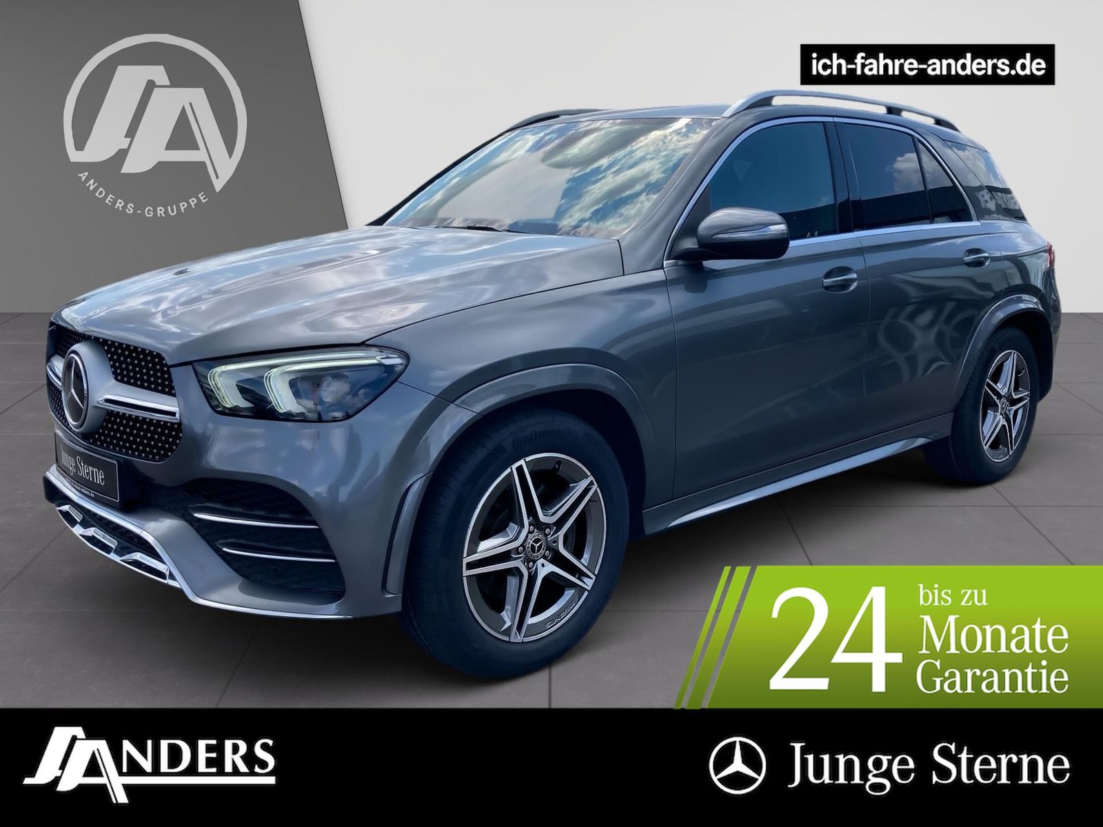 Mercedes-Benz GLE 400 d 4M AMG+MBUX+Distr+Burm+HUD+AHK+AIR+360