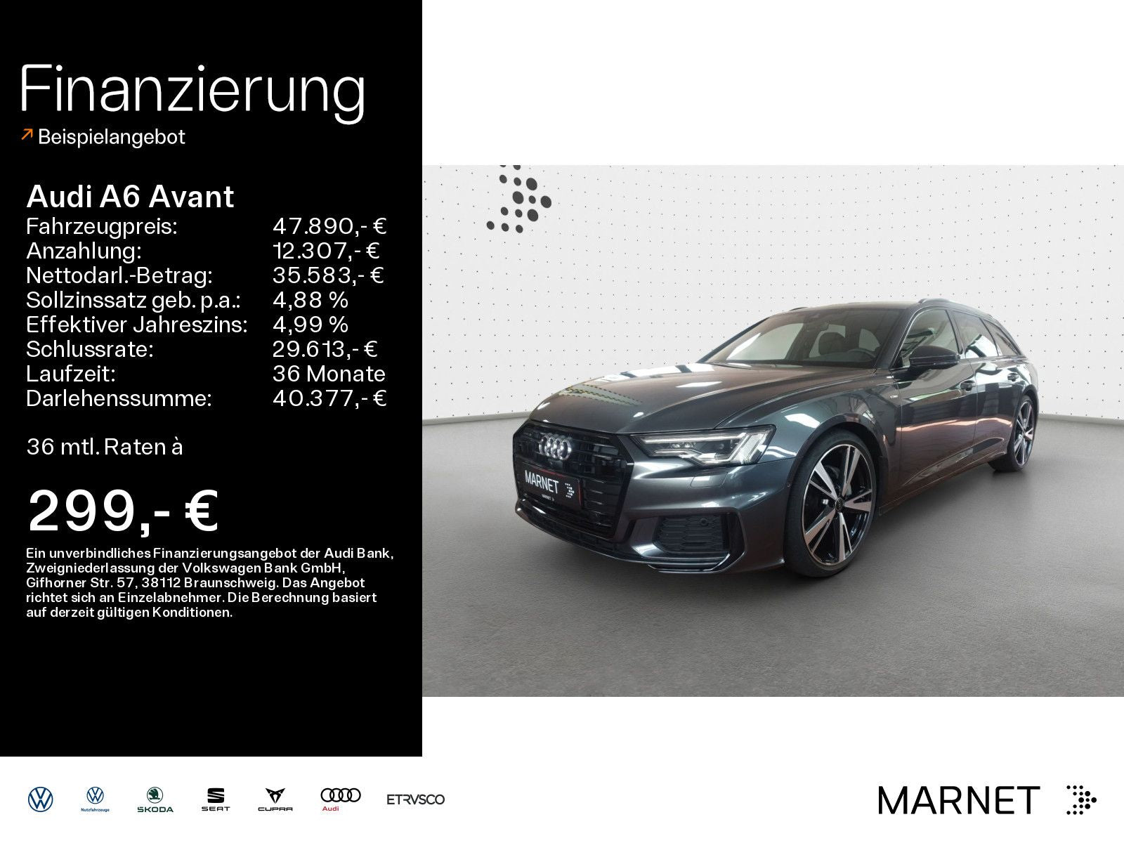 Audi A6 Avant 40 TDI quattro S line - Samsaru's Car Outlet