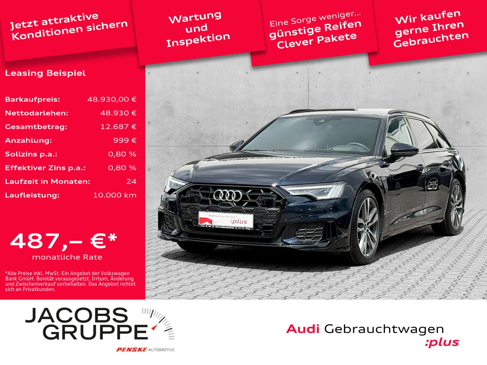Audi A6 Avant 40 TDI S line - Samsaru's Car Outlet