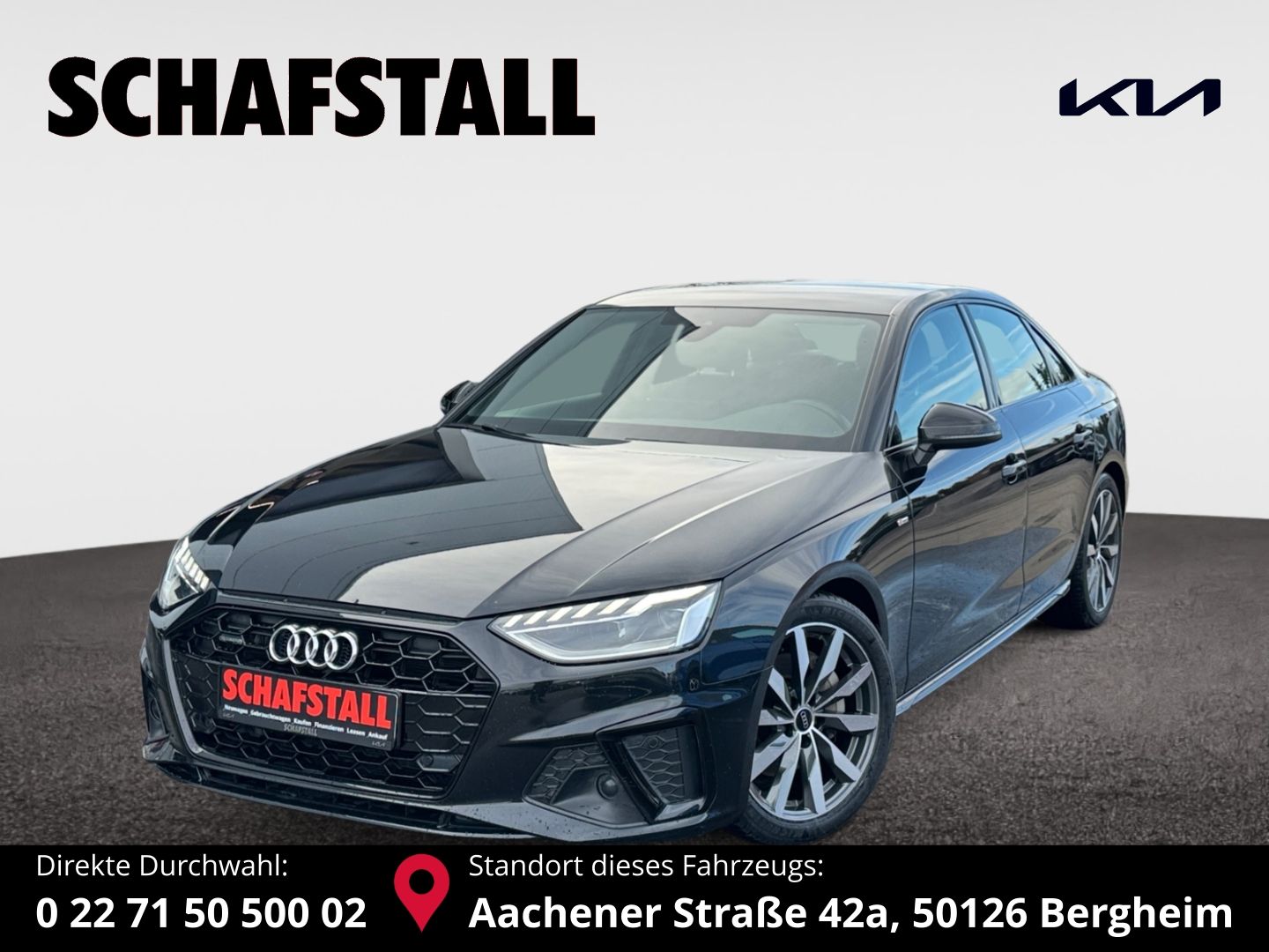 Audi A4 2.0 Quattro 40 TDI Mild Hybrid S-Line  Navi T