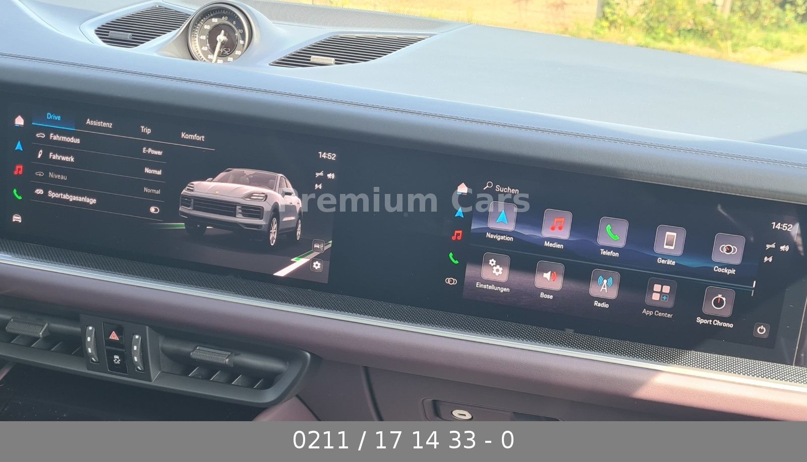 Porsche Cayenne e-hyibrd Coupé /SportDesign Paket/Carbon