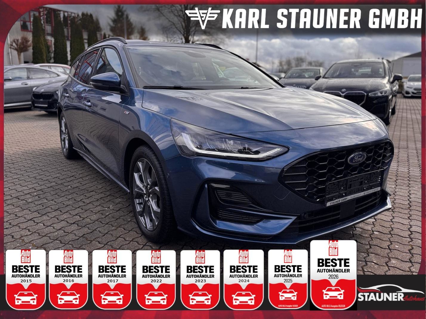 Ford Focus Turnier ST-Line X AHK KAMERA DAB LED