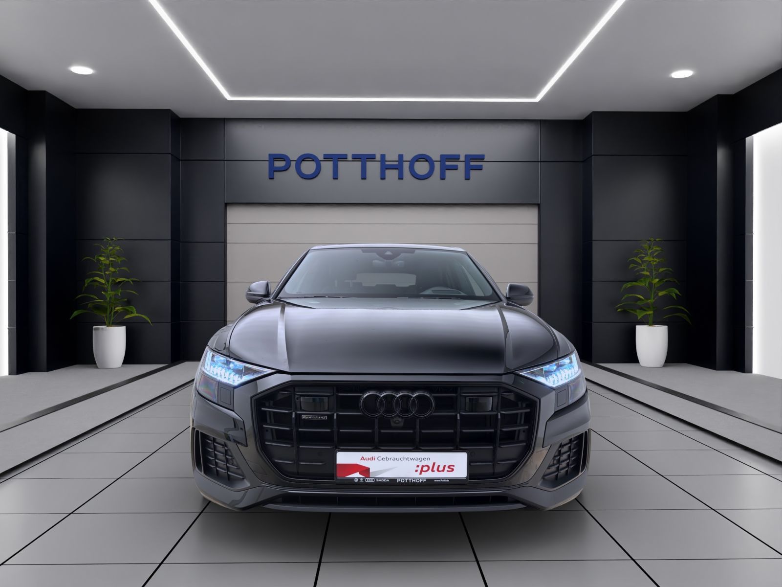 Audi Q8 50 TDI Q S LINE STDHZG PANO AHK HD-MATRIX LM2