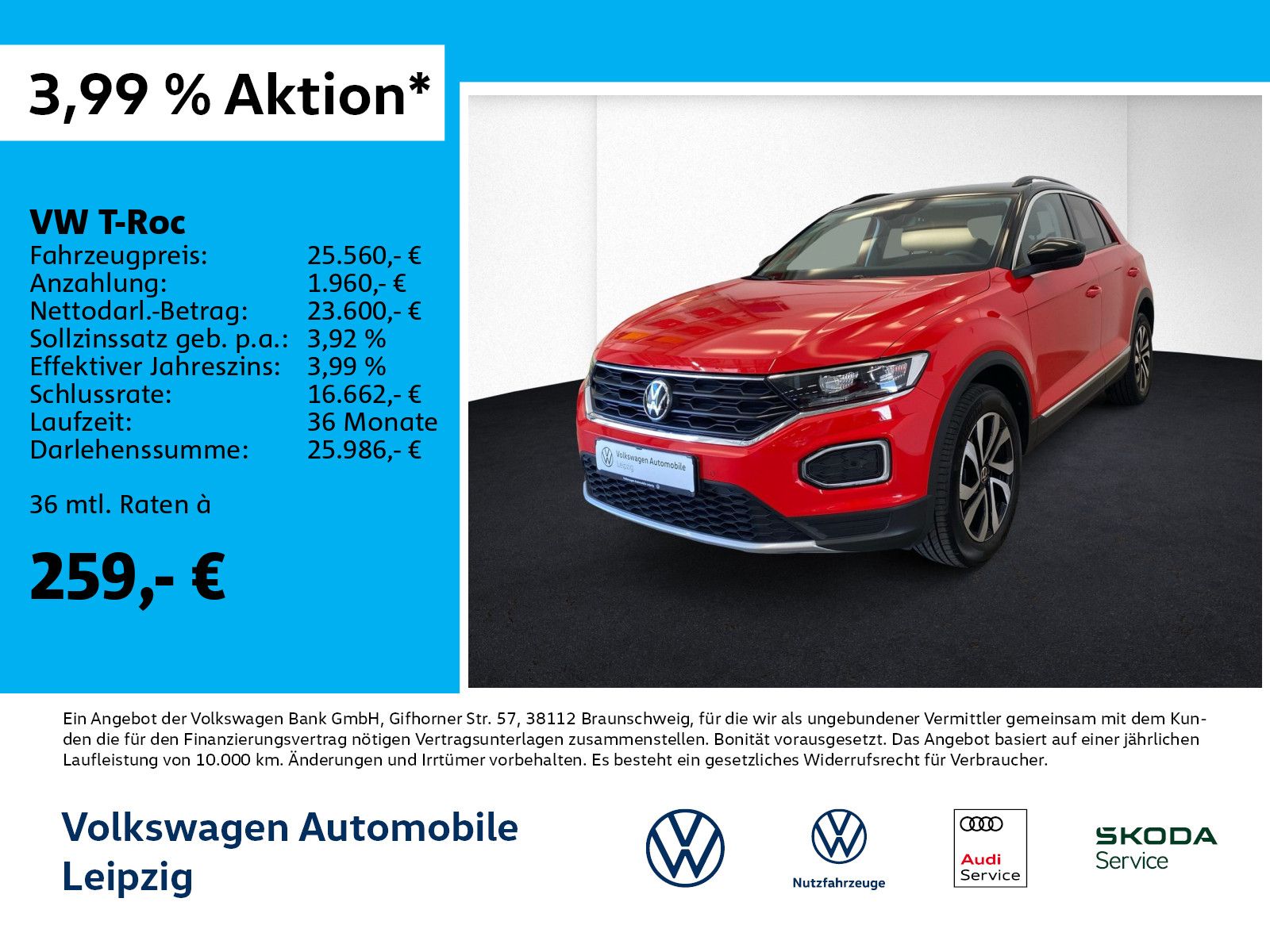 Volkswagen T-Roc 1.5 TSI Active - Samsaru's Car Outlet