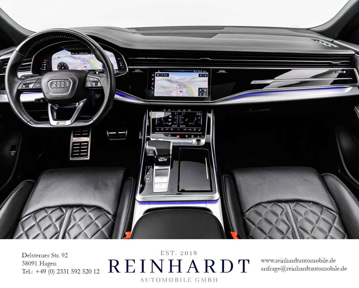 Audi Q8 50TDi Q 2x S LINE/BLACK/ACC/HuD/PANO/S-SITZE