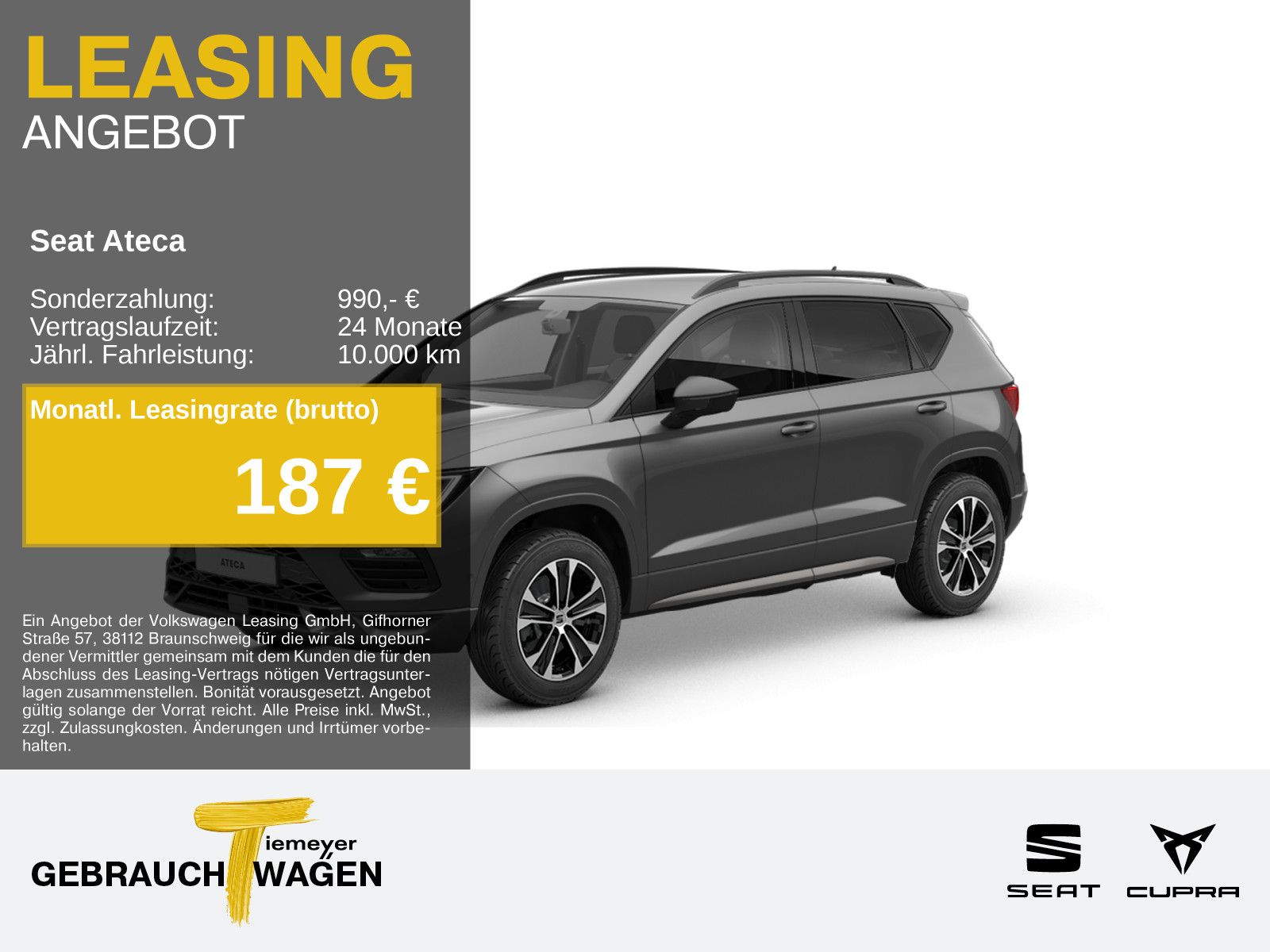 Seat Ateca 2.0 TDI DSG FR AHK NAVI+ KAMERA ACC