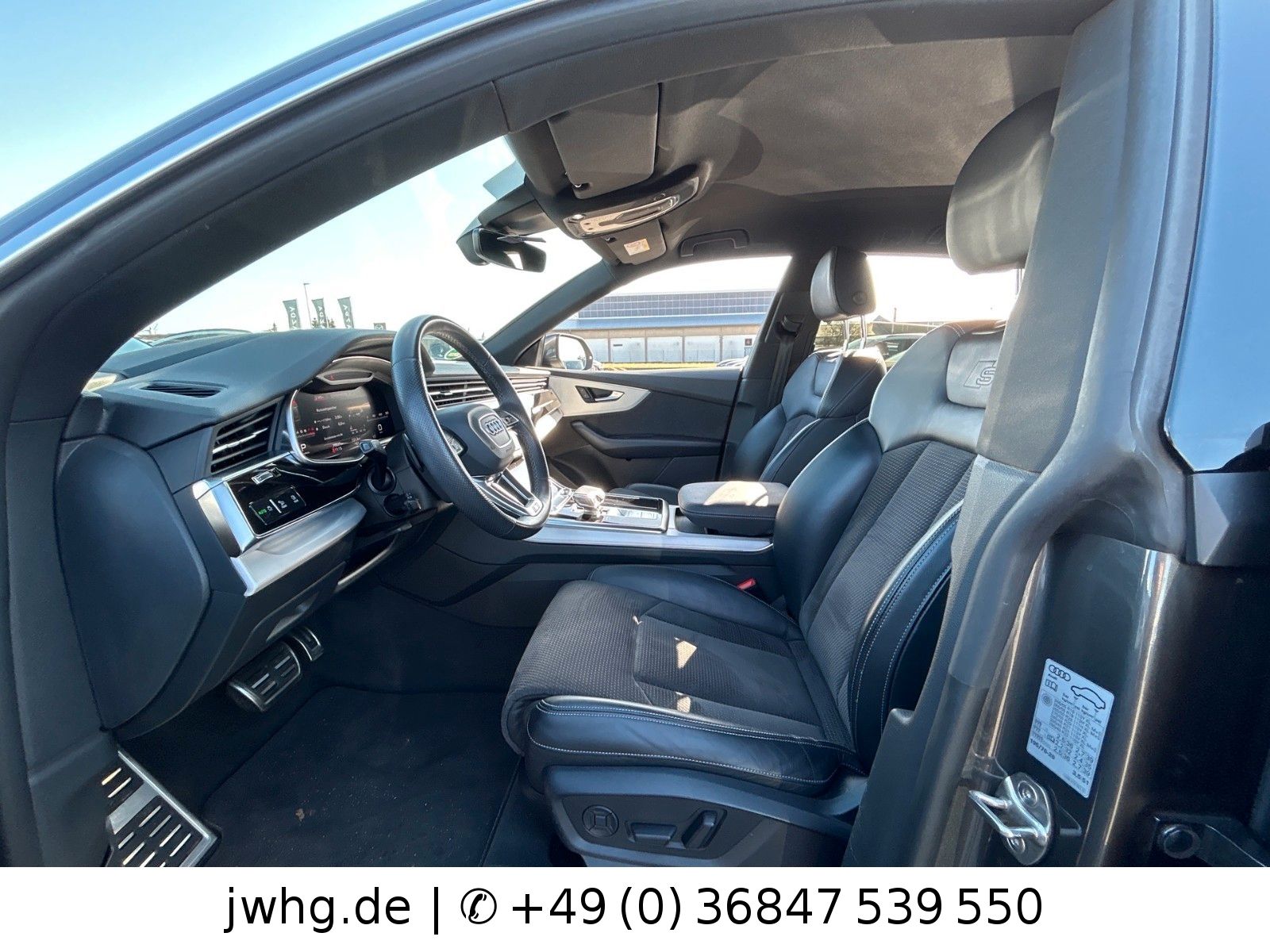Audi Q8 55TFSI Quattro S-Line|ACC|VCockp|HUD|Memo|21"