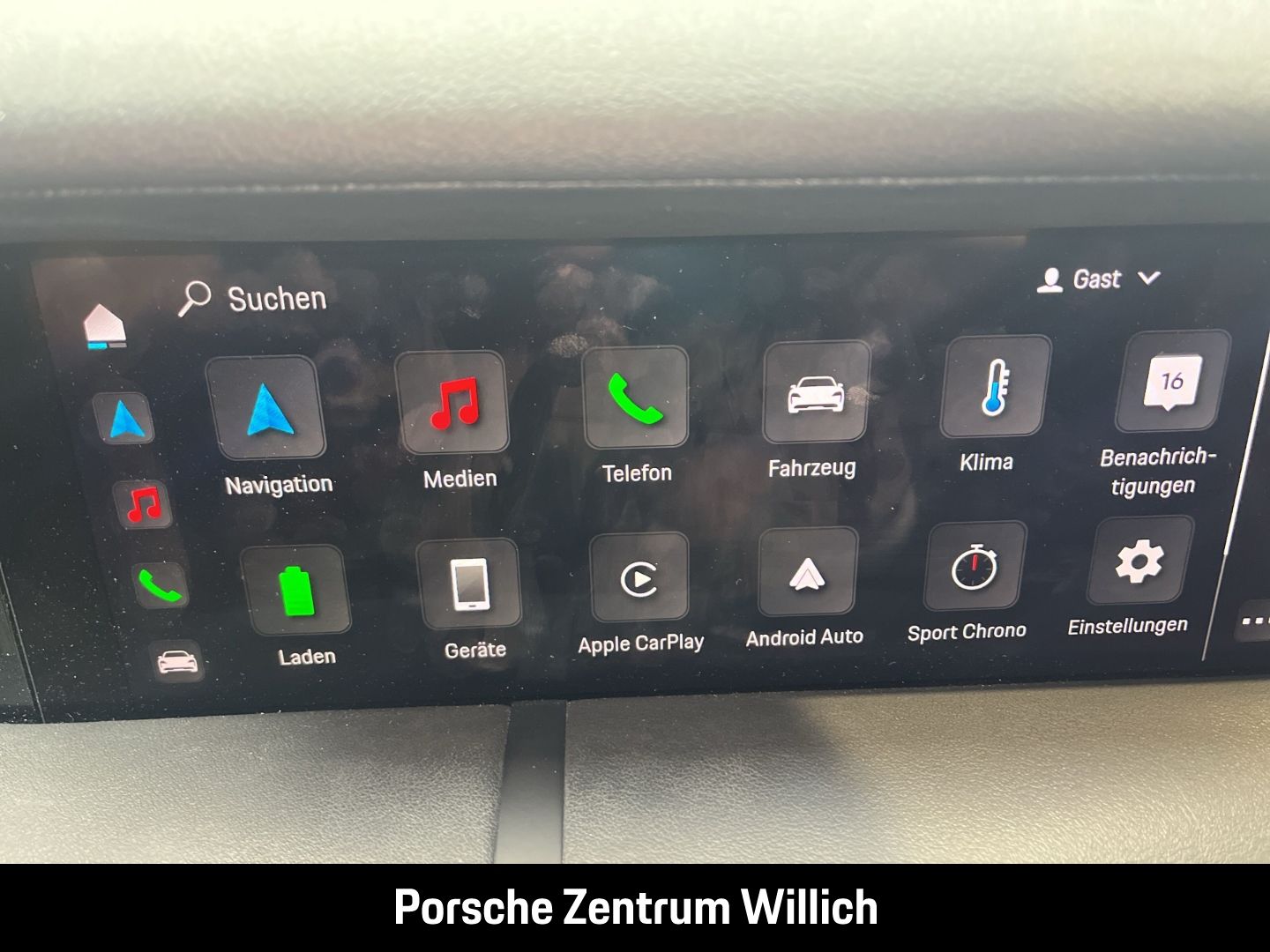Porsche Taycan Lenkradheizung Lederausstattungen LED