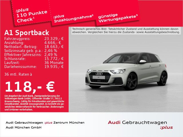 Audi A1 Sportback 25 TFSI S tronic advanced - Samsaru's Car Outlet
