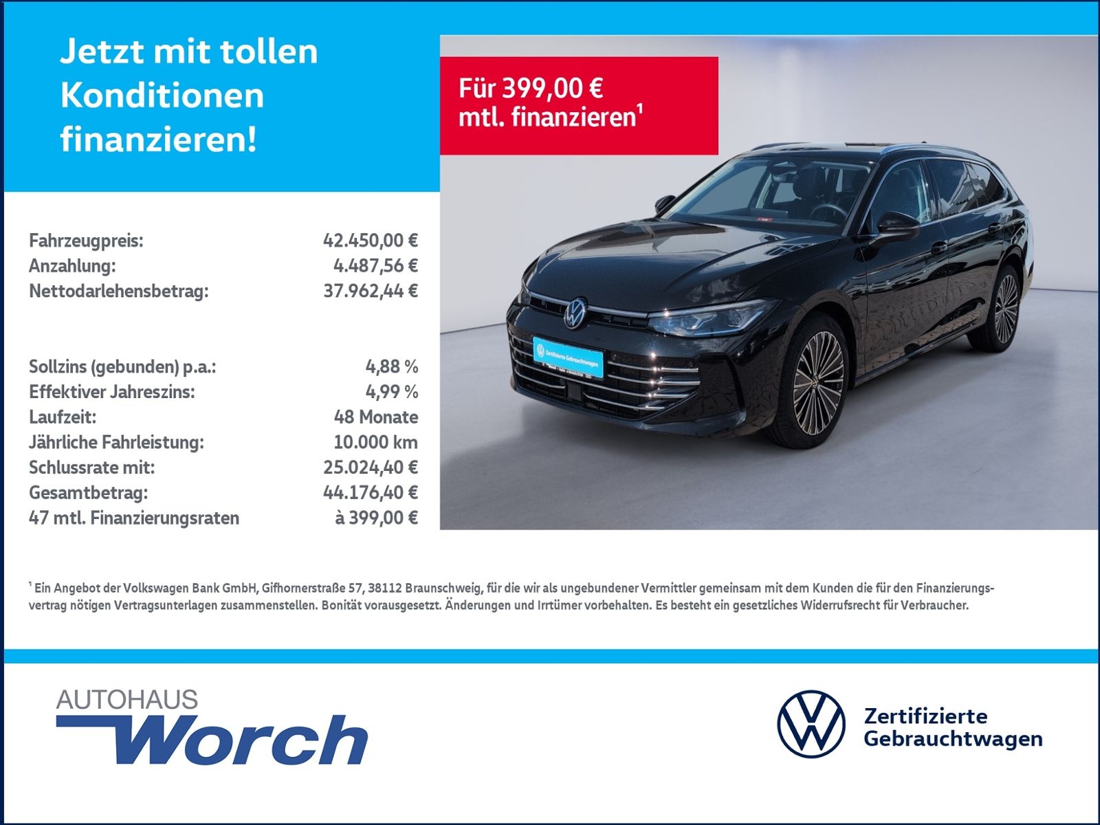 Volkswagen Passat Variant 2.0TDI DSG 4M Eleg. LEDER+AHK+