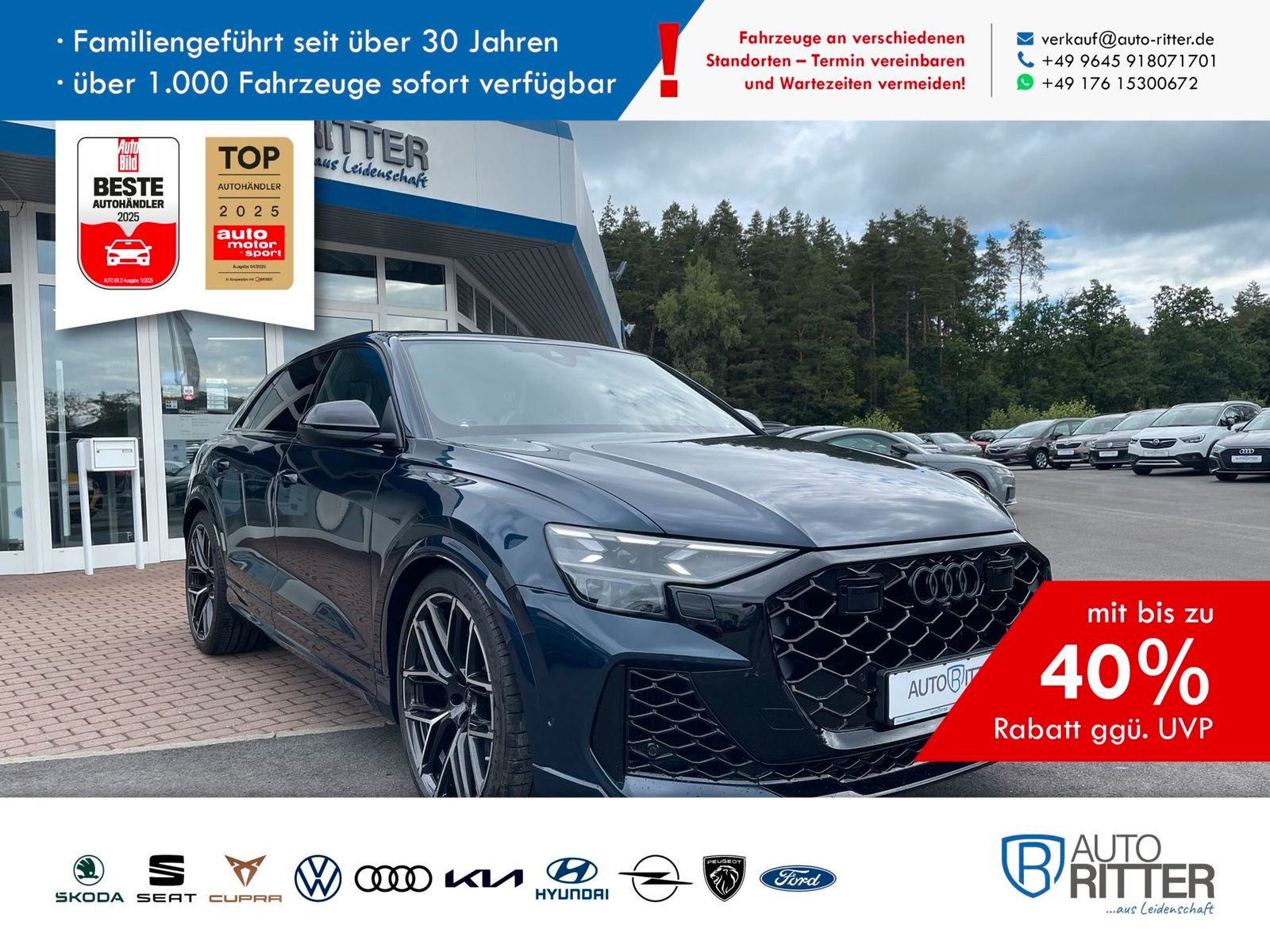 Audi RSQ8 exclusive+B&Oadvanced+Pano+Standhzg