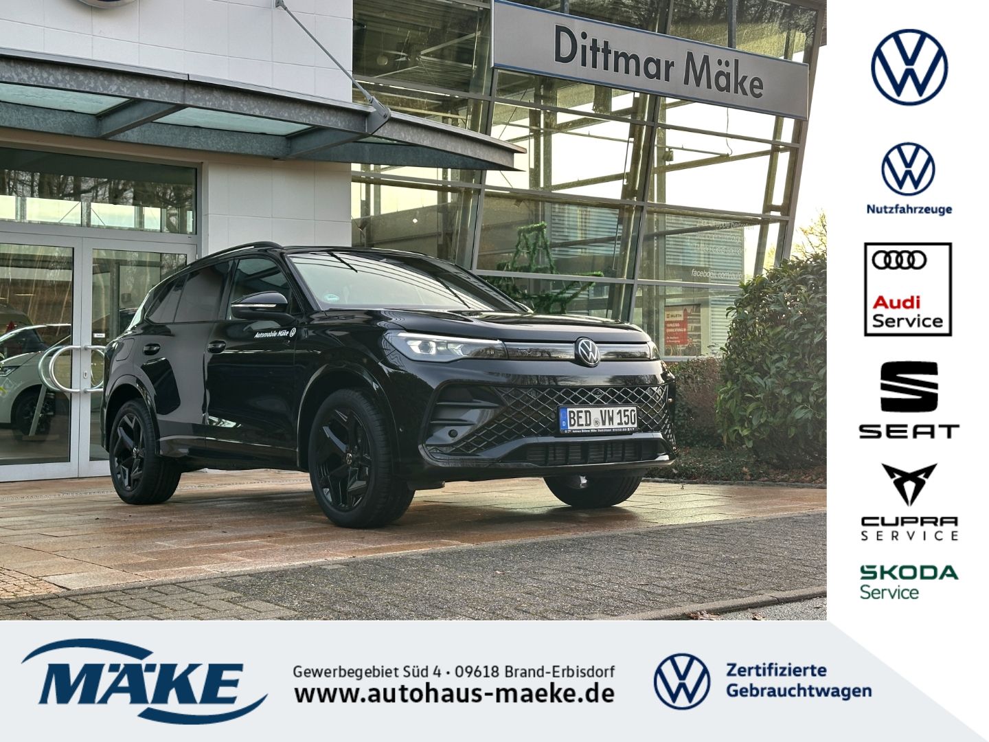 Volkswagen Tiguan R-Line 2.0 TDI 4MOTION DSG AHZV IQ.L LEDE