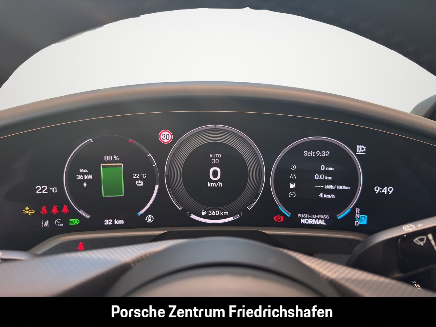 Porsche Taycan Turbo Sport Turismo InnoDrive Head-Up HUD