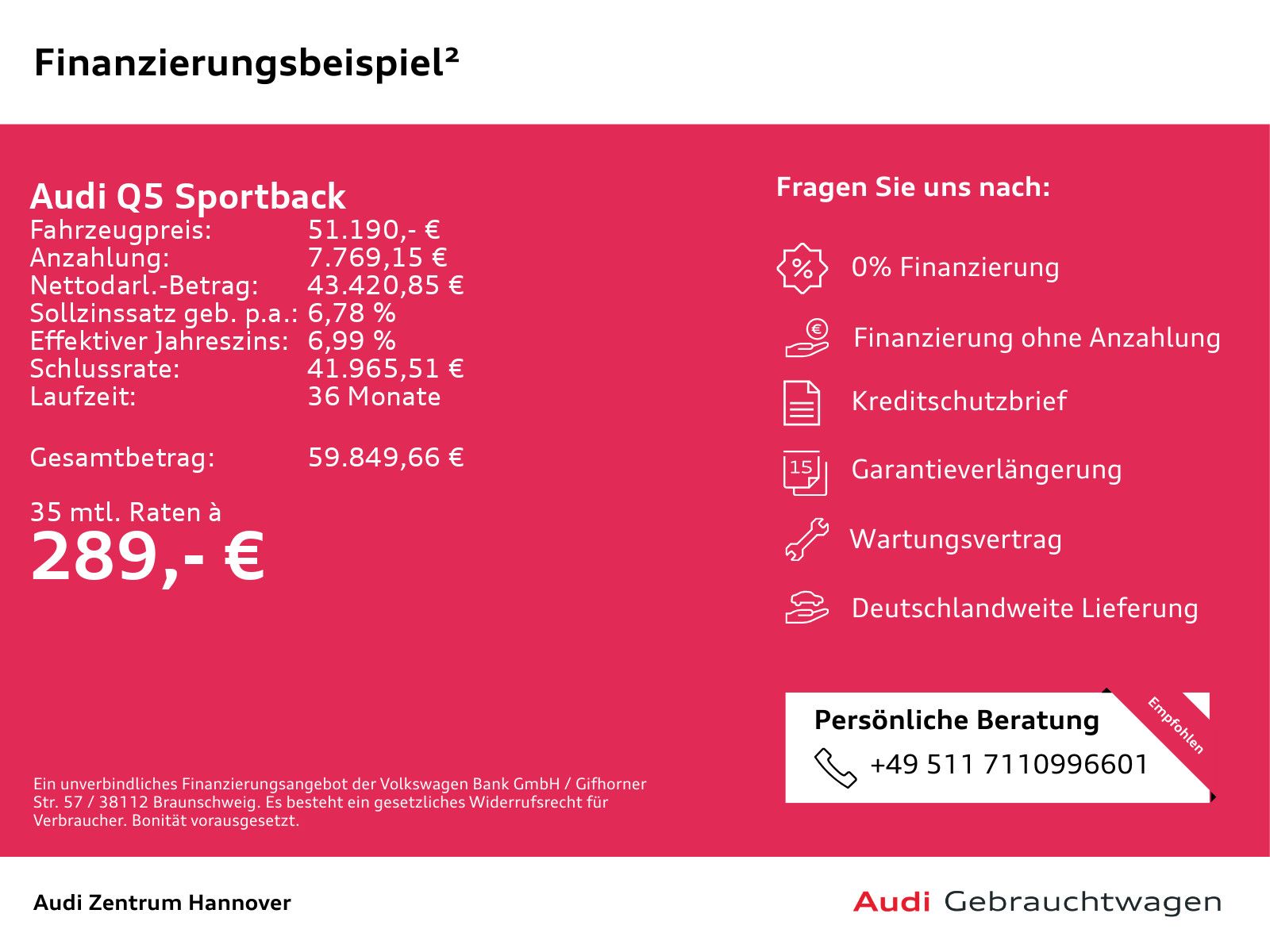 Audi Q5 Sportback S line 40 TDI quattro virtual AHK