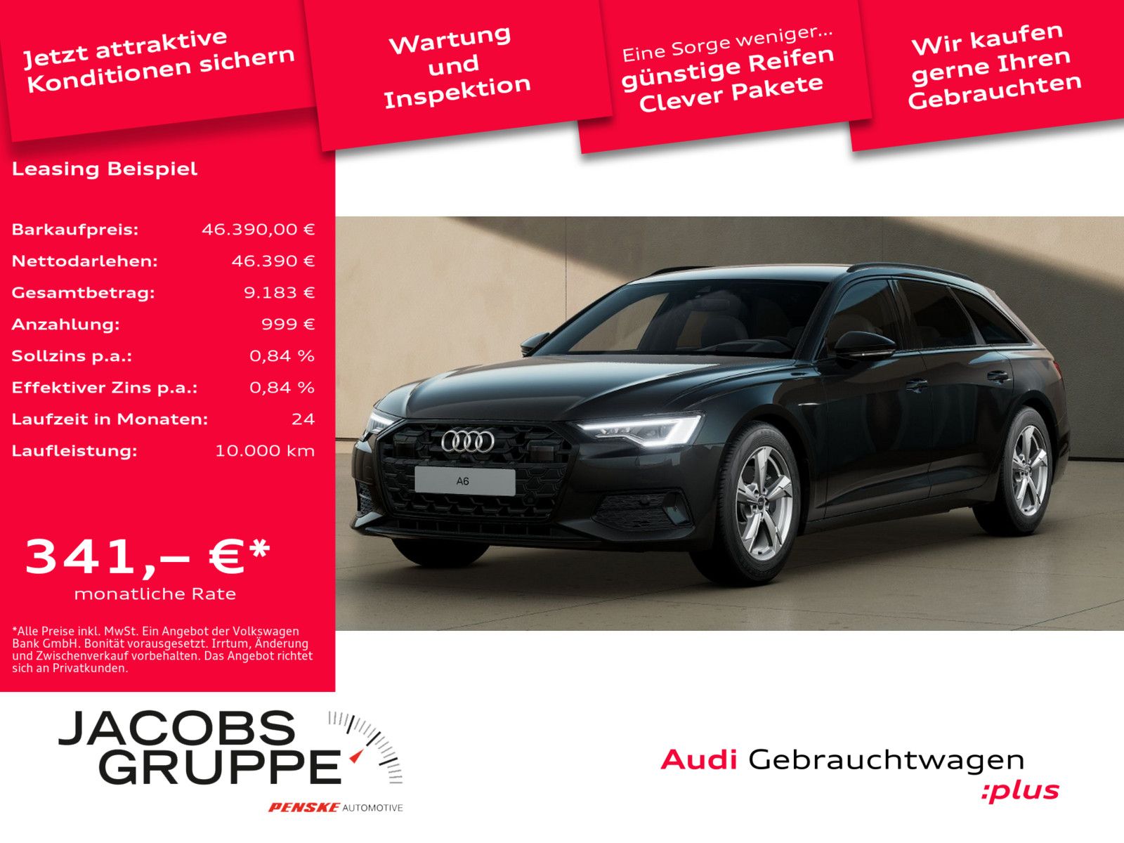 Audi A6 Avant 40 TDI advanced - Samsaru's Car Outlet