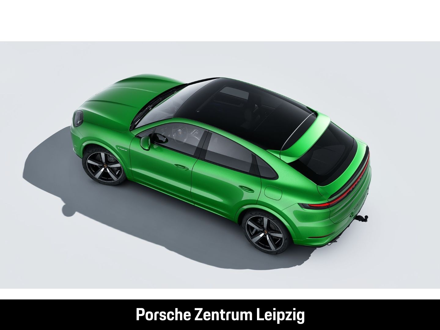 Porsche Cayenne E-Hybrid Coupe FnW Javagrün Massage Head
