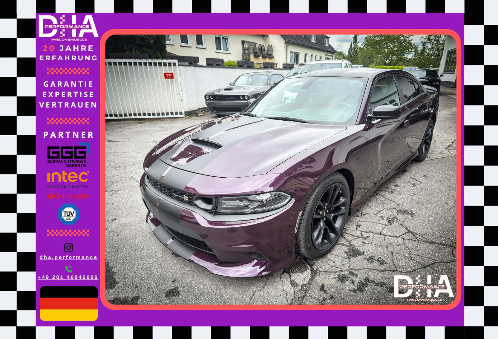 Dodge Charger 6.4 V8 SCAT PACK*BREMBO*LED*MEMORY*SZHZ