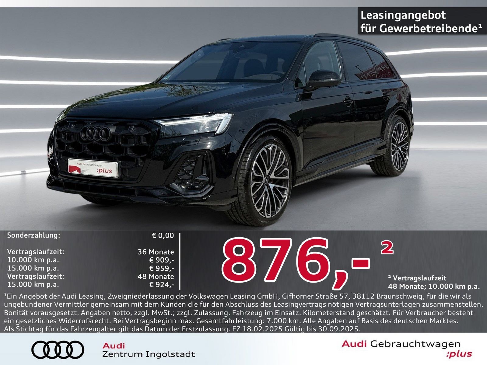 Audi Q7 50 TDI qu 2x S line MATRIX Pano STHZG AHK 22"