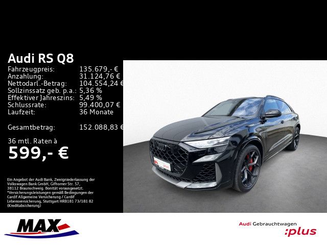 Audi RSQ8 PERFORMANCE 305KM/H+PANO+360°+AHK+KERAMIK+H