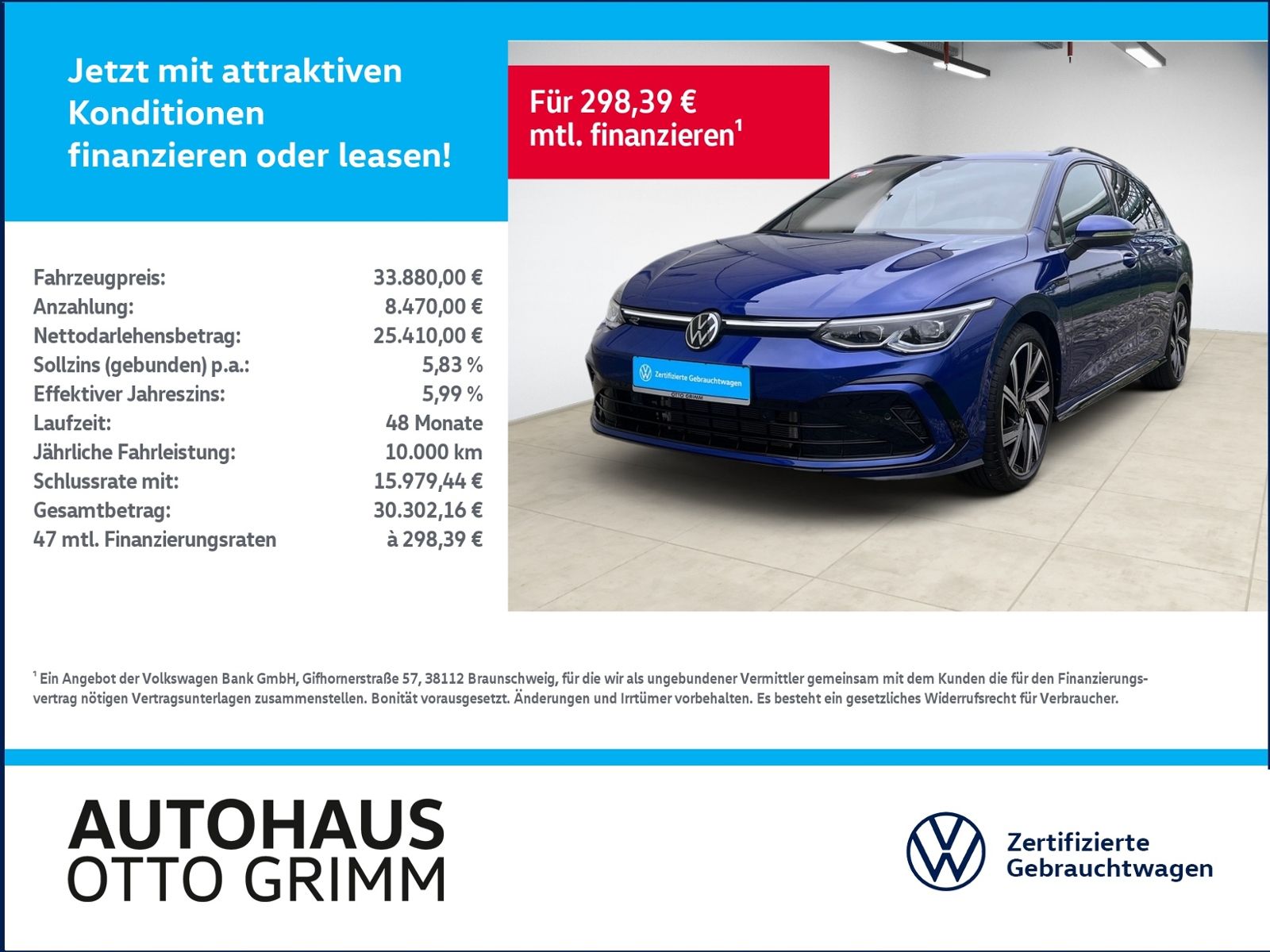 Volkswagen Golf VIII Variant 2.0 TDI R-Line - Samsaru's Car Outlet
