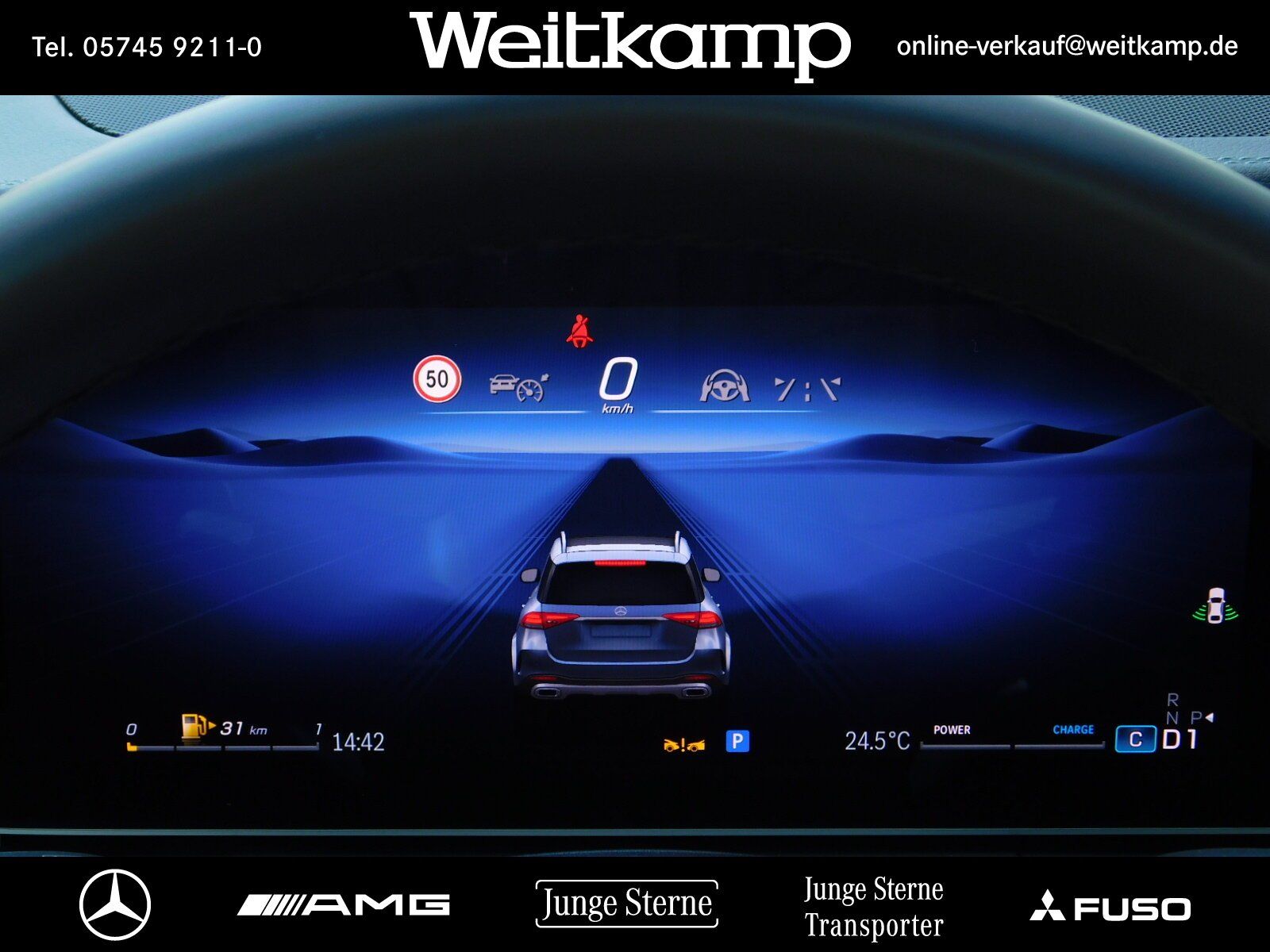 Mercedes-Benz GLE 580 4M AMG+Night+AHK+Distronik+Pano+Sitzkl.
