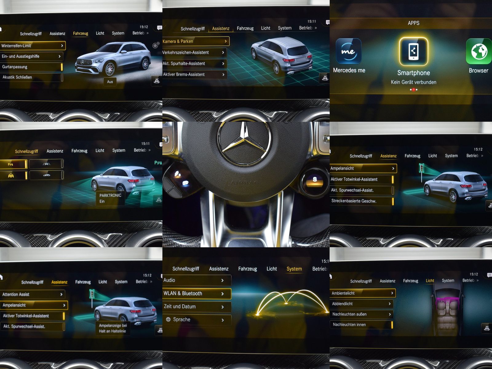 Mercedes-Benz GLC 63 AMG S 4M AERO Night SAGA Carbon DTR DrvsP