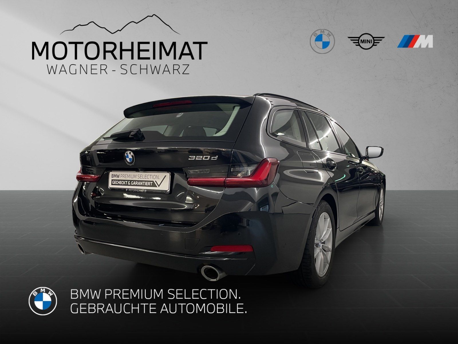 BMW 320d Touring AHK 360° ACC Standhzg Service Incl.