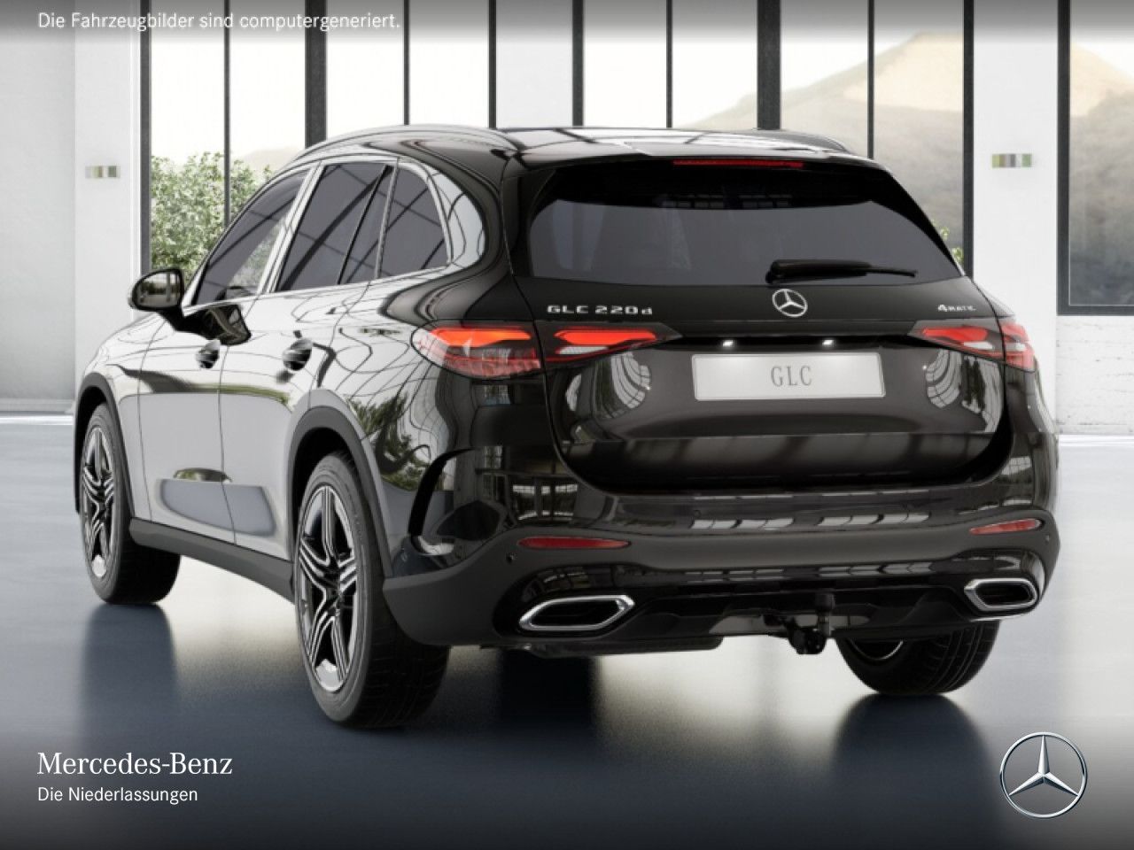 Mercedes-Benz GLC 220 d 4M AMG+NIGHT+PANO+360+AHK+LED+TOTW+9G