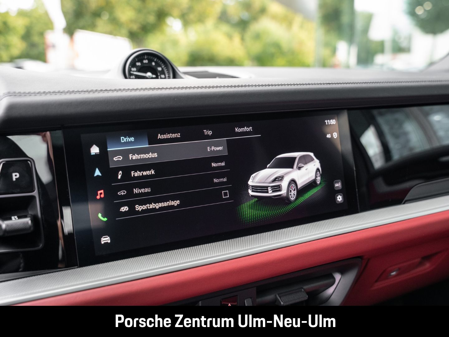 Porsche Cayenne Hinterachslenkung InnoDrive Head-Up