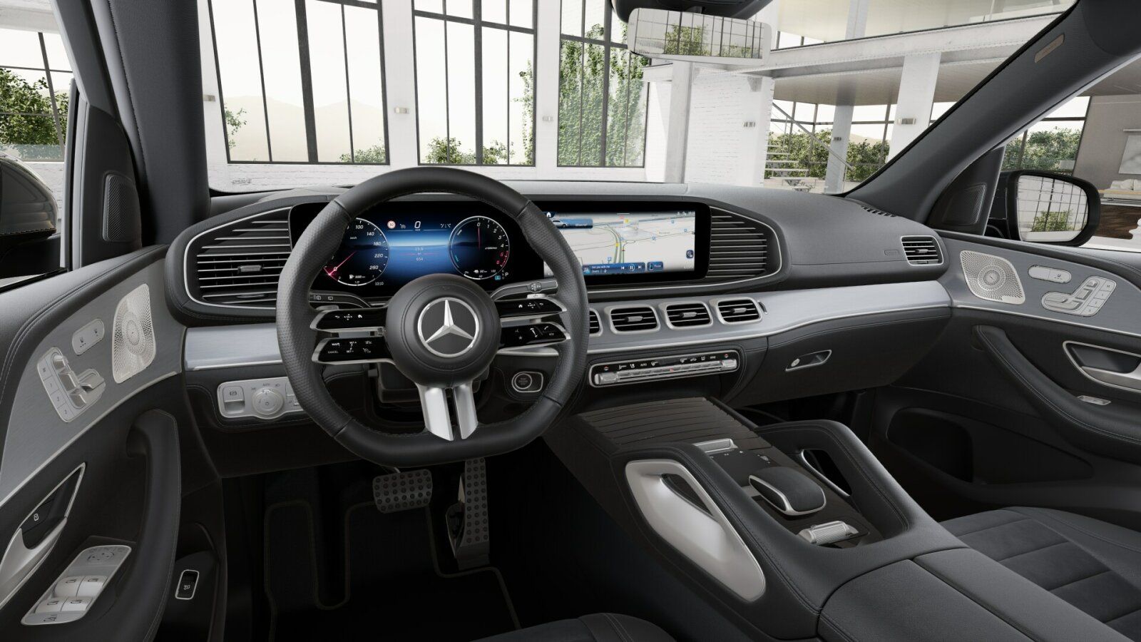 Mercedes-Benz GLE 350 de 4M AMG Line Night Pano HeadUp AIR 360