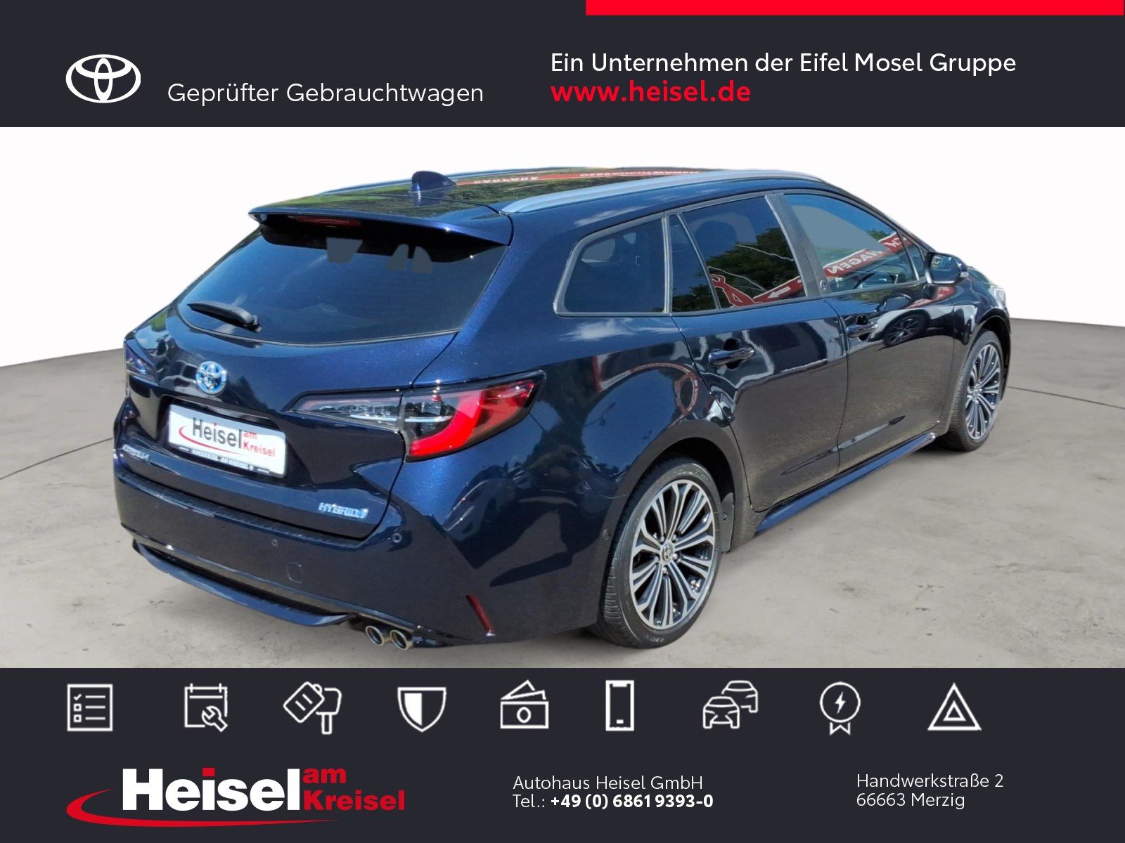 Toyota Corolla Touring Sports 2.0 Hybrid Team D - Samsaru's Car Outlet