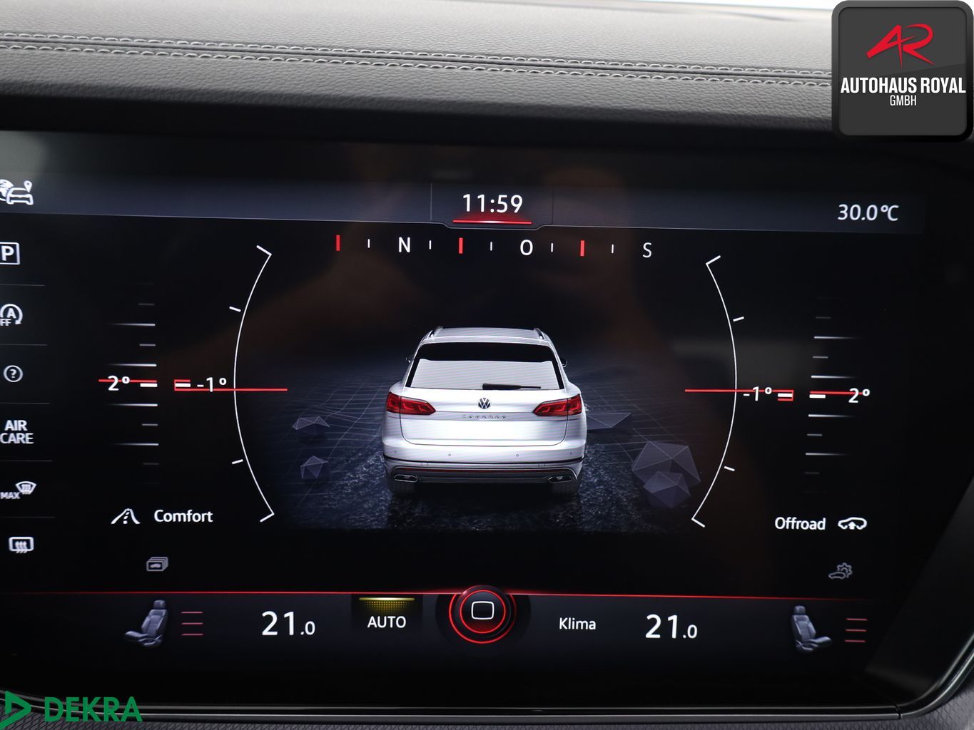 Volkswagen Touareg 3.0 TSI 4M R LINE HUD,360°,KEYLESS,ACC