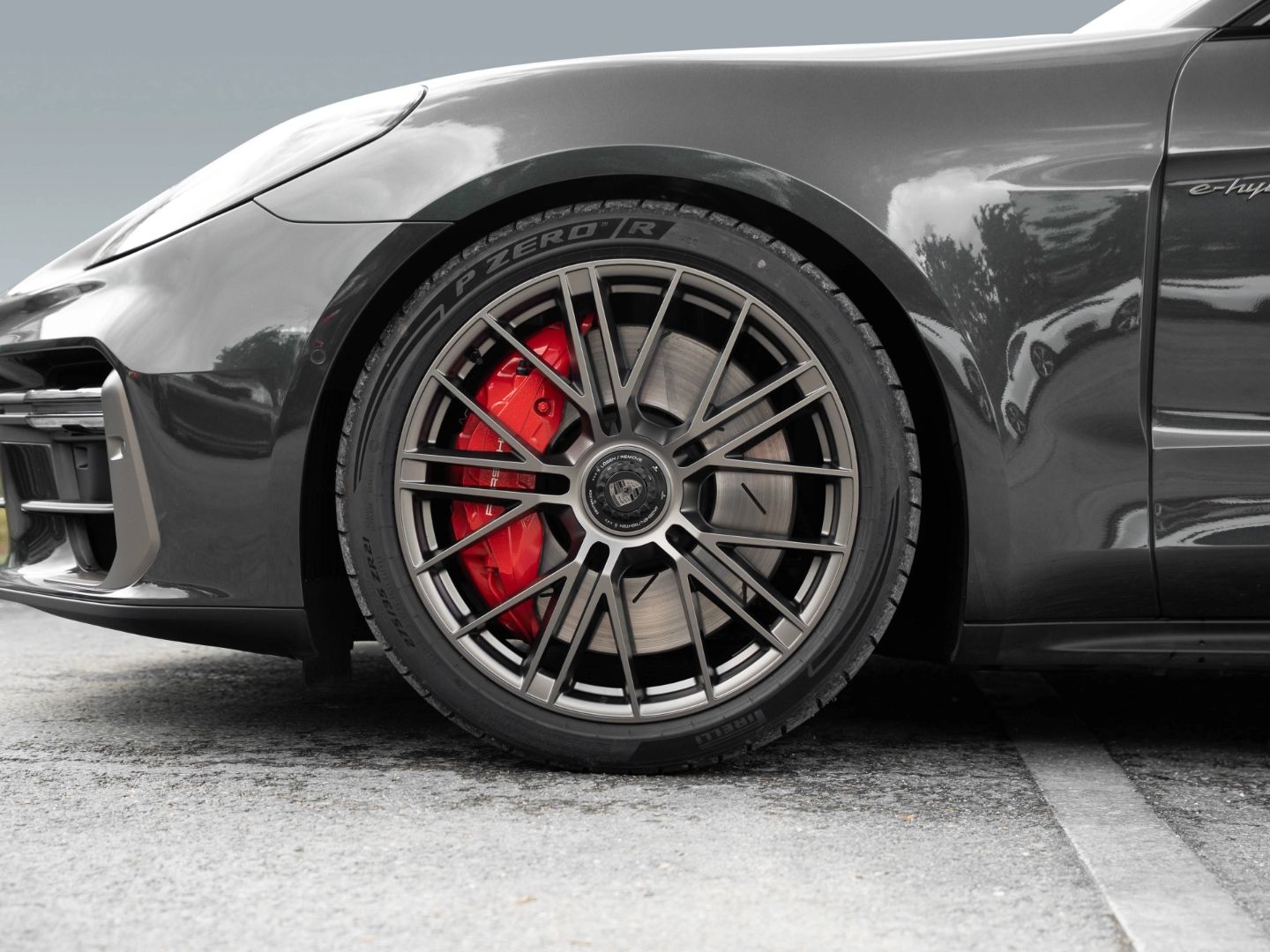Porsche Panamera Turbo E-Hybrid Surround View Nachtsicht