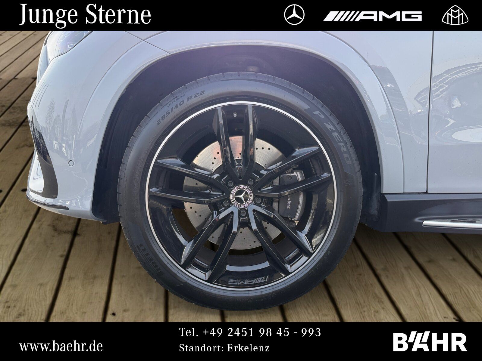 Mercedes-Benz GLE 450 d 4M AMG/alpingrau/Pano/Burmester/AHK/