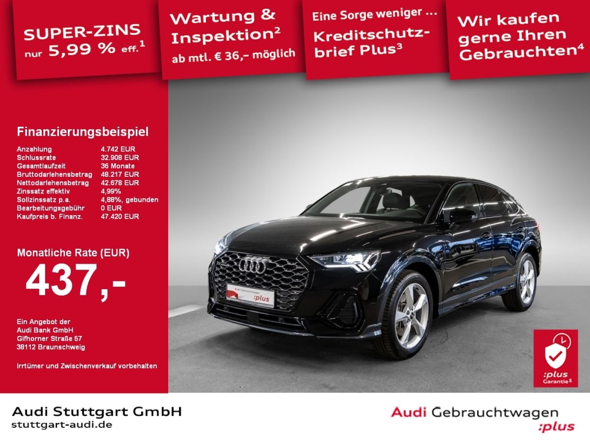 Audi Q3 Sportback S line 40 TFSI quattro - Samsaru's Car Outlet