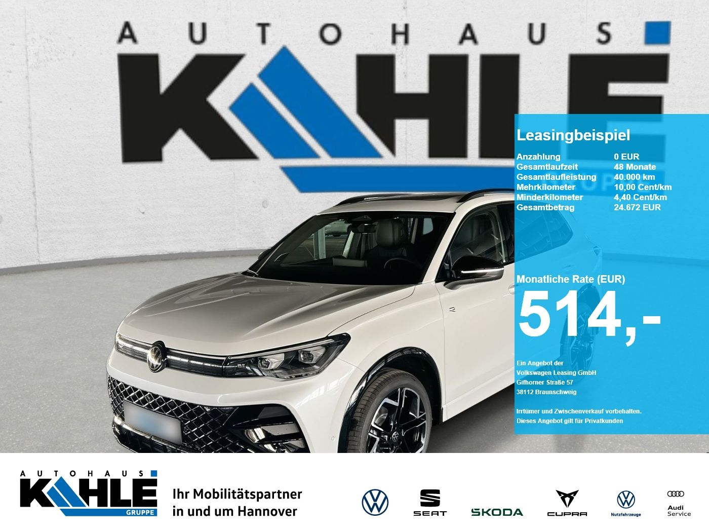 Volkswagen Tiguan R-Line 2.0 l TDI 4MOTION DSG 4Motion Pano