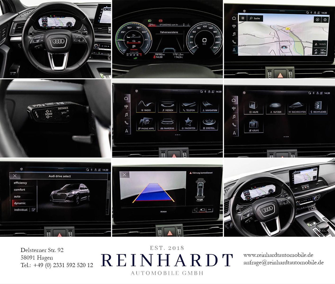 Audi Q5 SPORTBACK 55TFSIe Q S LINE BLACK LED/ACC/KAM.