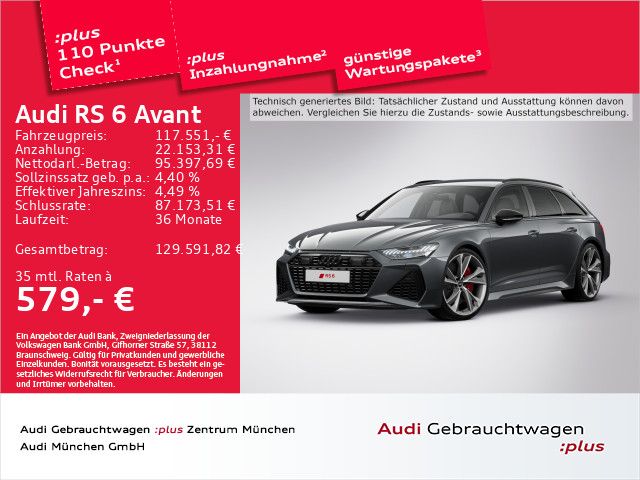Audi RS6 Avant TFSI qu. HD-Matrix/ACC/Sportabg./StdHz
