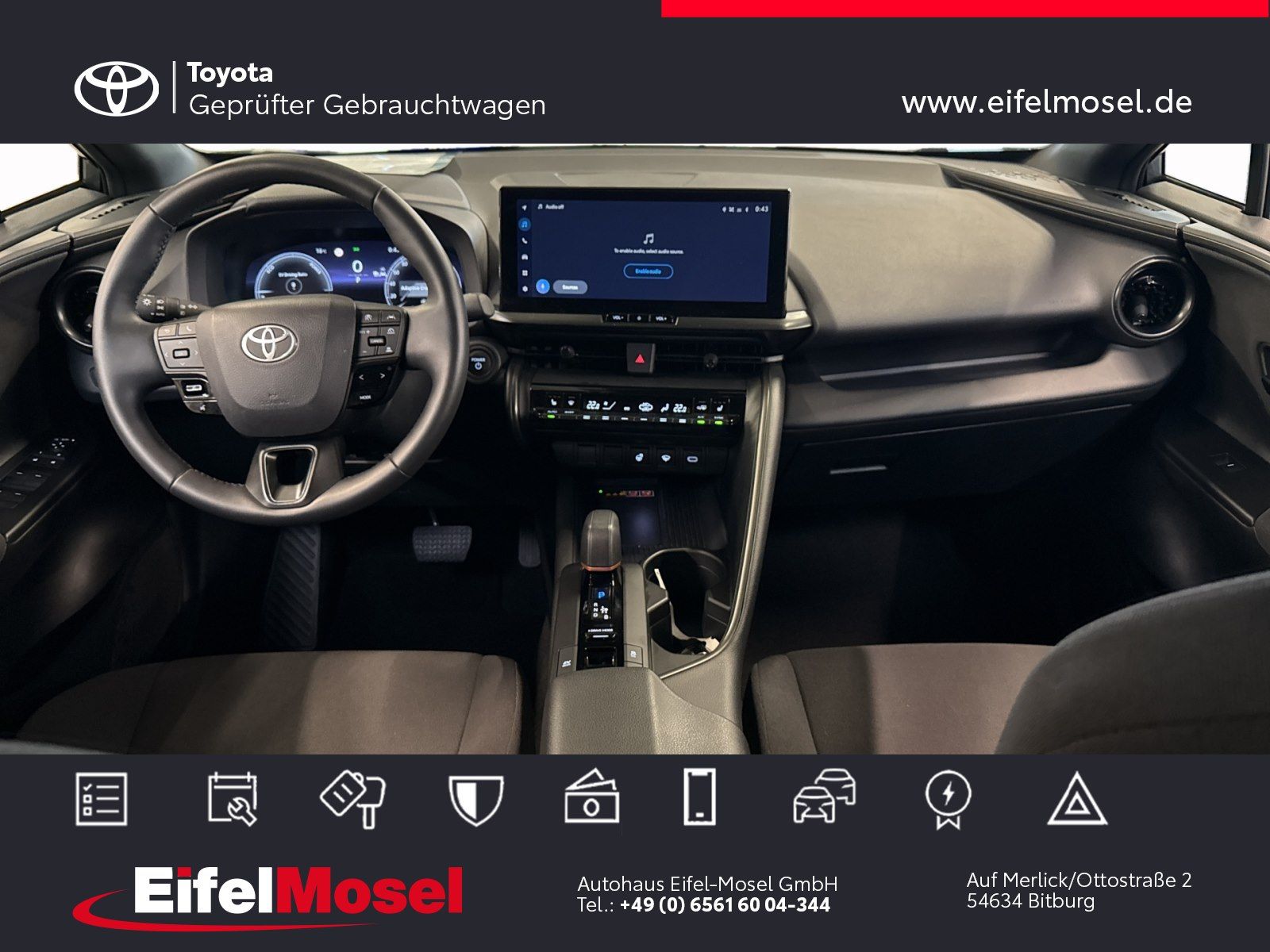 Toyota C-HR Team D / Teamplayer 15 Jahre Relax Garantie