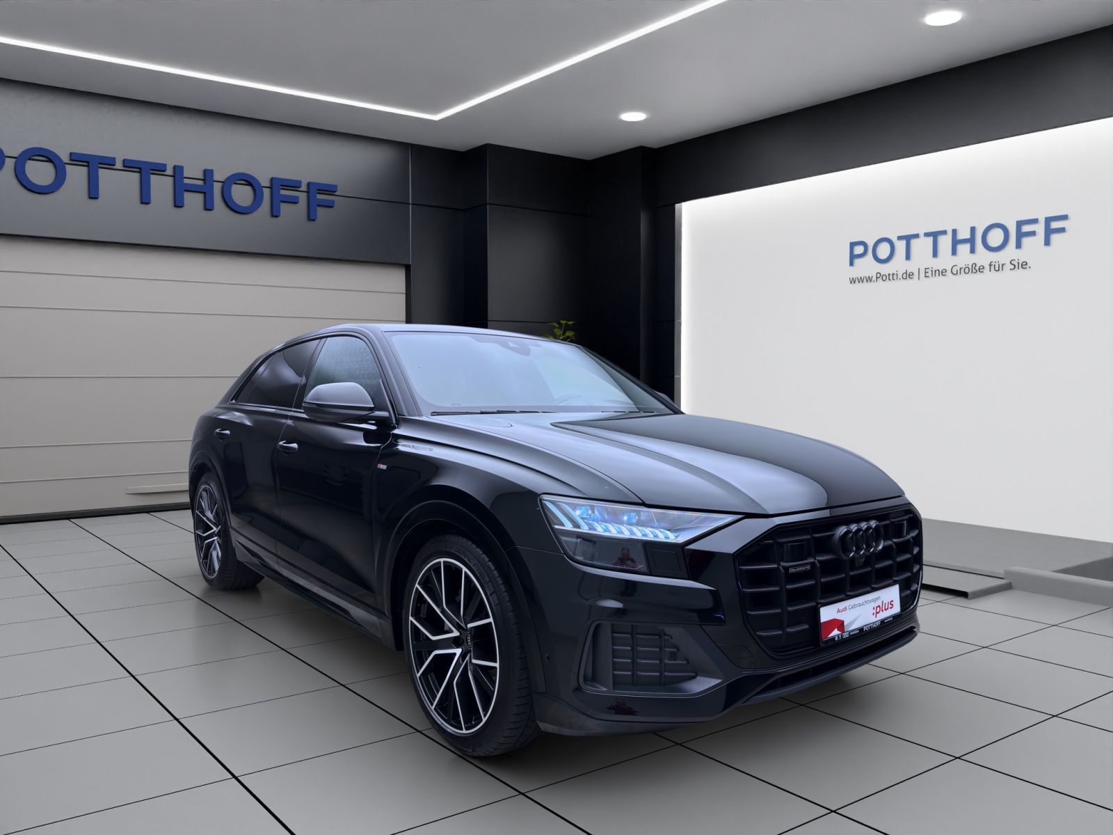 Audi Q8 50 TDI Q S LINE STDHZG PANO AHK HD-MATRIX LM2
