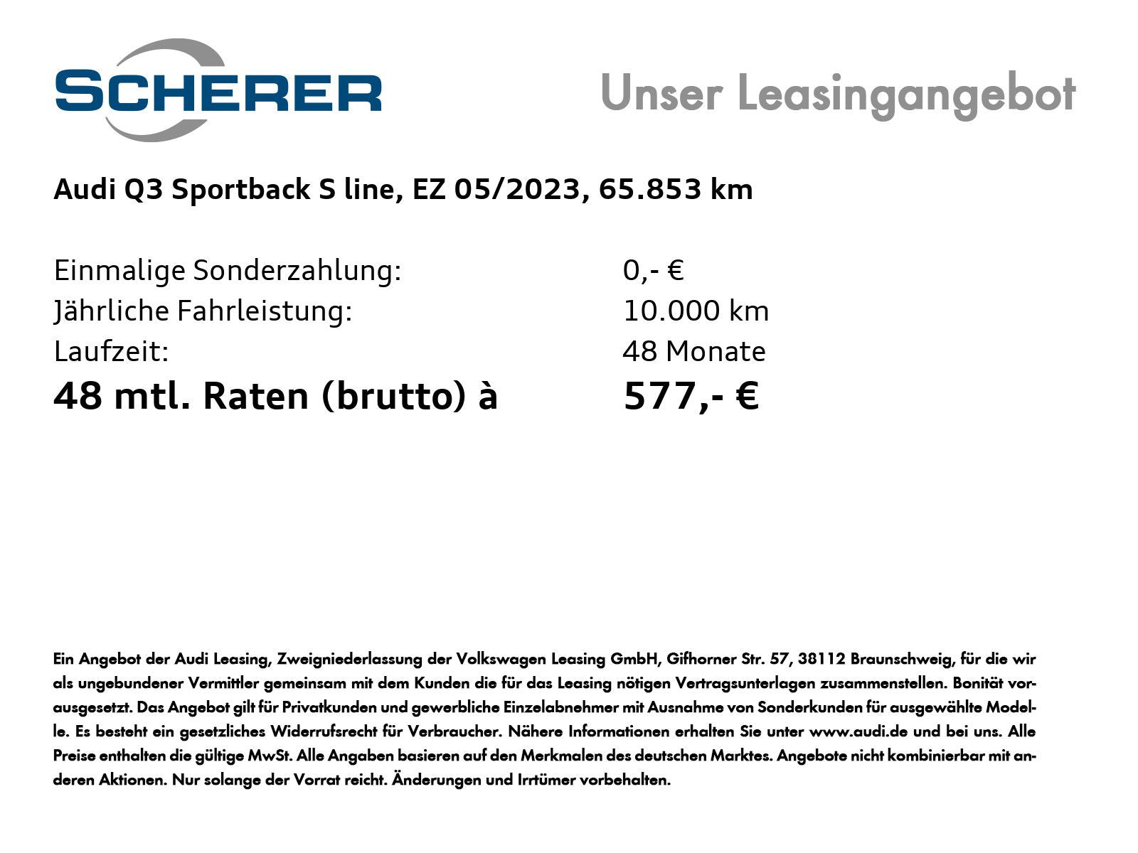 Audi Q3 Sportback S line 40 TDI quattro PANO MATRIX A
