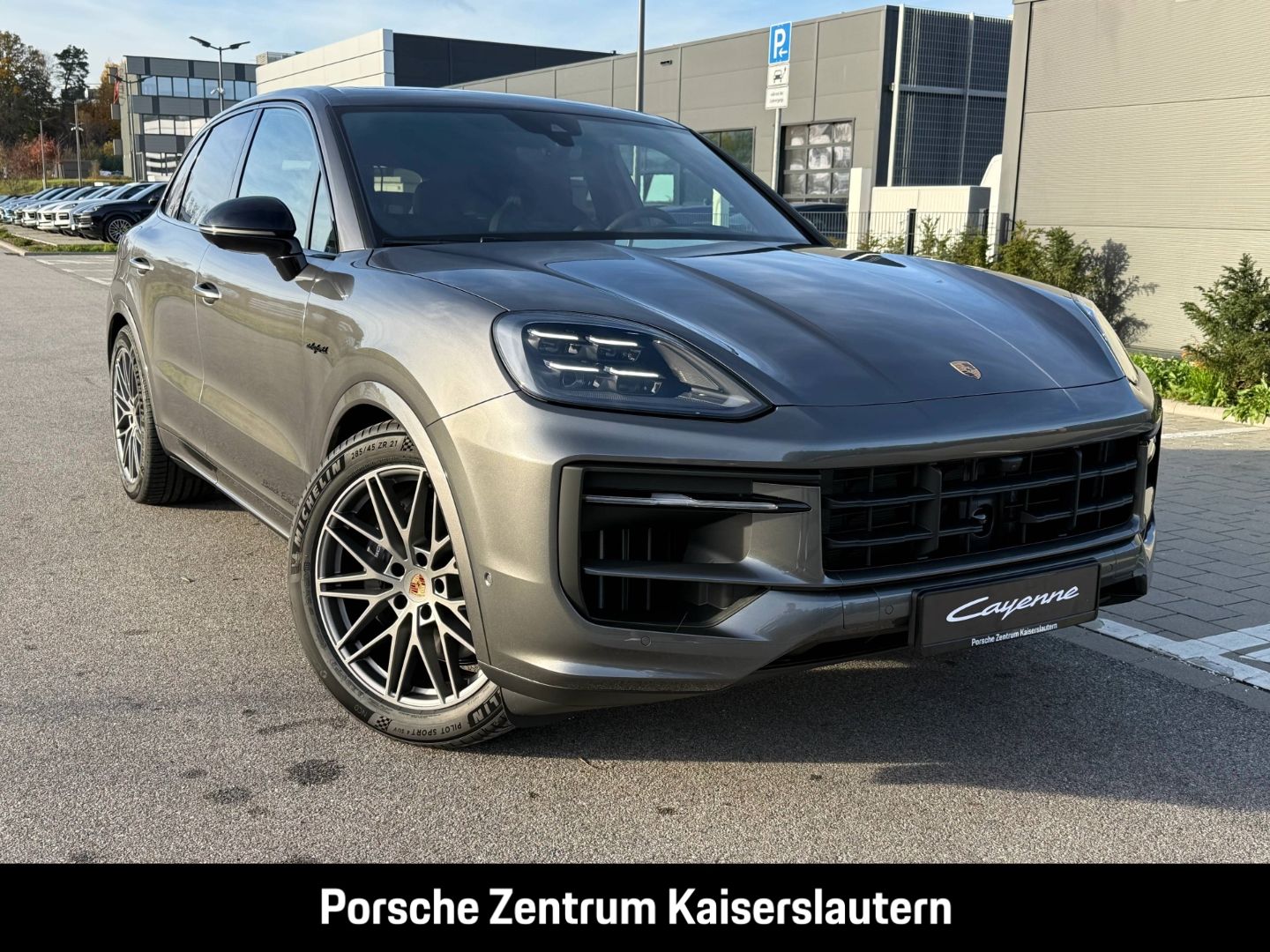 Porsche Cayenne E-Hybrid Black Edition HA-Lenkung 21-Zol