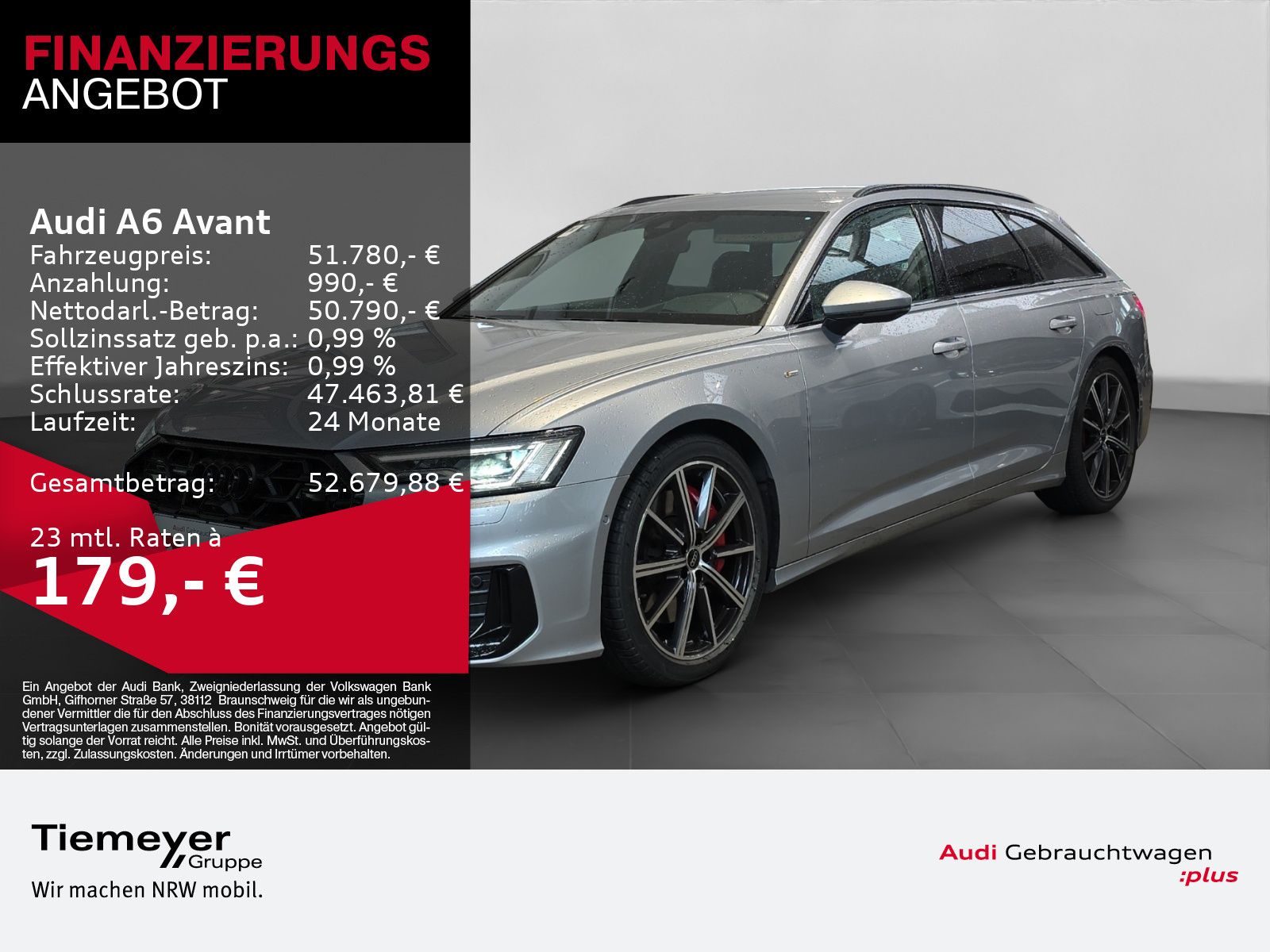 Audi A6 Avant 55 TFSIe Q 2x S LINE LM20 HUD AHK 360 M