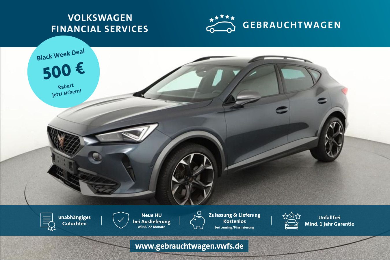 Cupra Formentor 2.0 TSI AHK*Tempo*Nav*PDC*RFK*Klima*SH