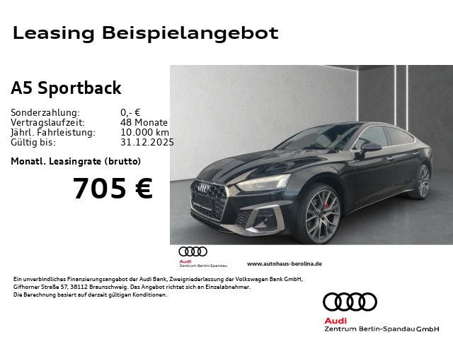 Audi A5 Sportback 40 TDI qu. S line S tronic *MATRIX*