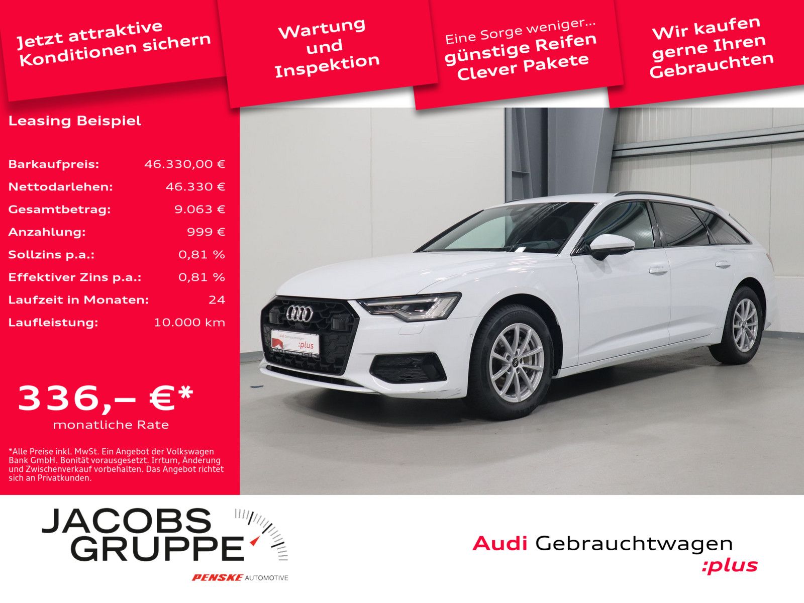 Audi A6 Avant 40 TDI advanced - Samsaru's Car Outlet