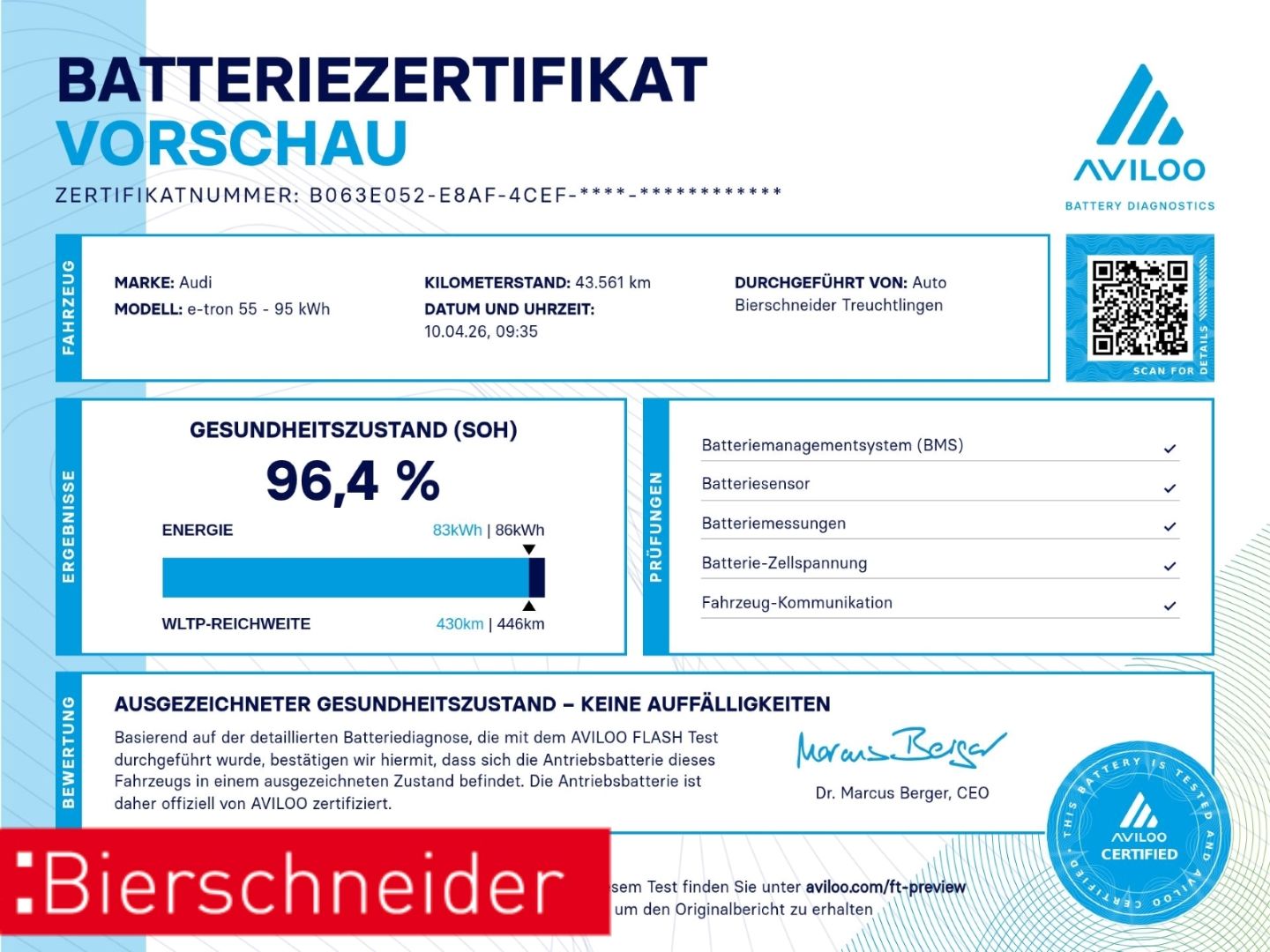 Audi e-tron Sportback 55 qu. S line AHK ACC 20 KAMERA