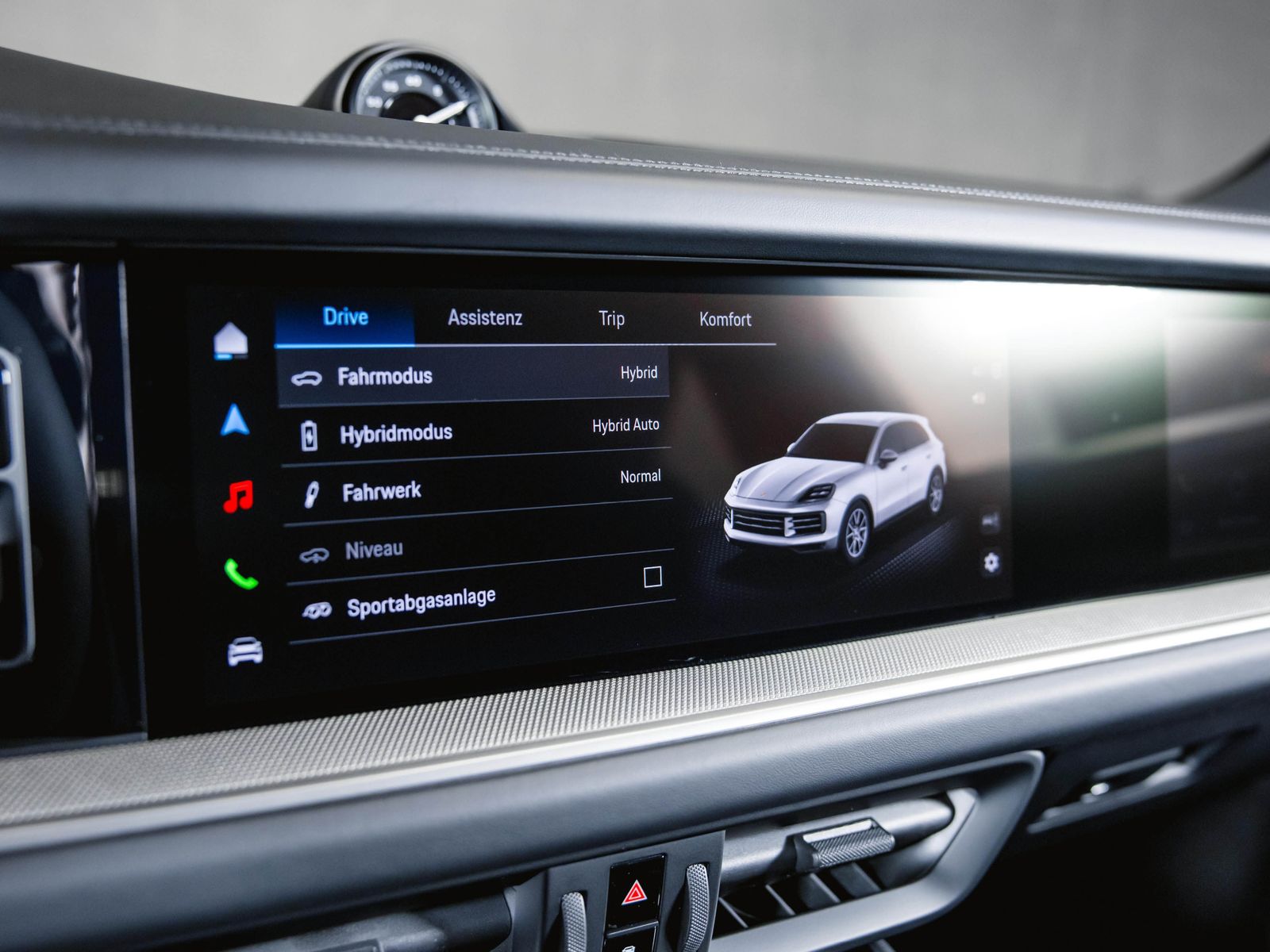 Porsche Cayenne E-Hybrid Sportabgasanlage Sportlenkrad